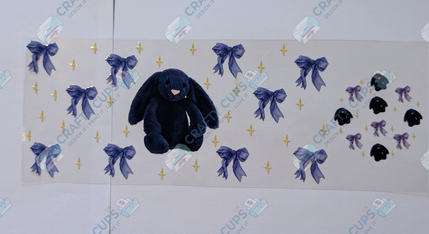 Jelly Cats 16oz Glass Can Wrap with Lid | UVDTF Cup Decal for Libbey | Cute Cat Tumbler Wrap