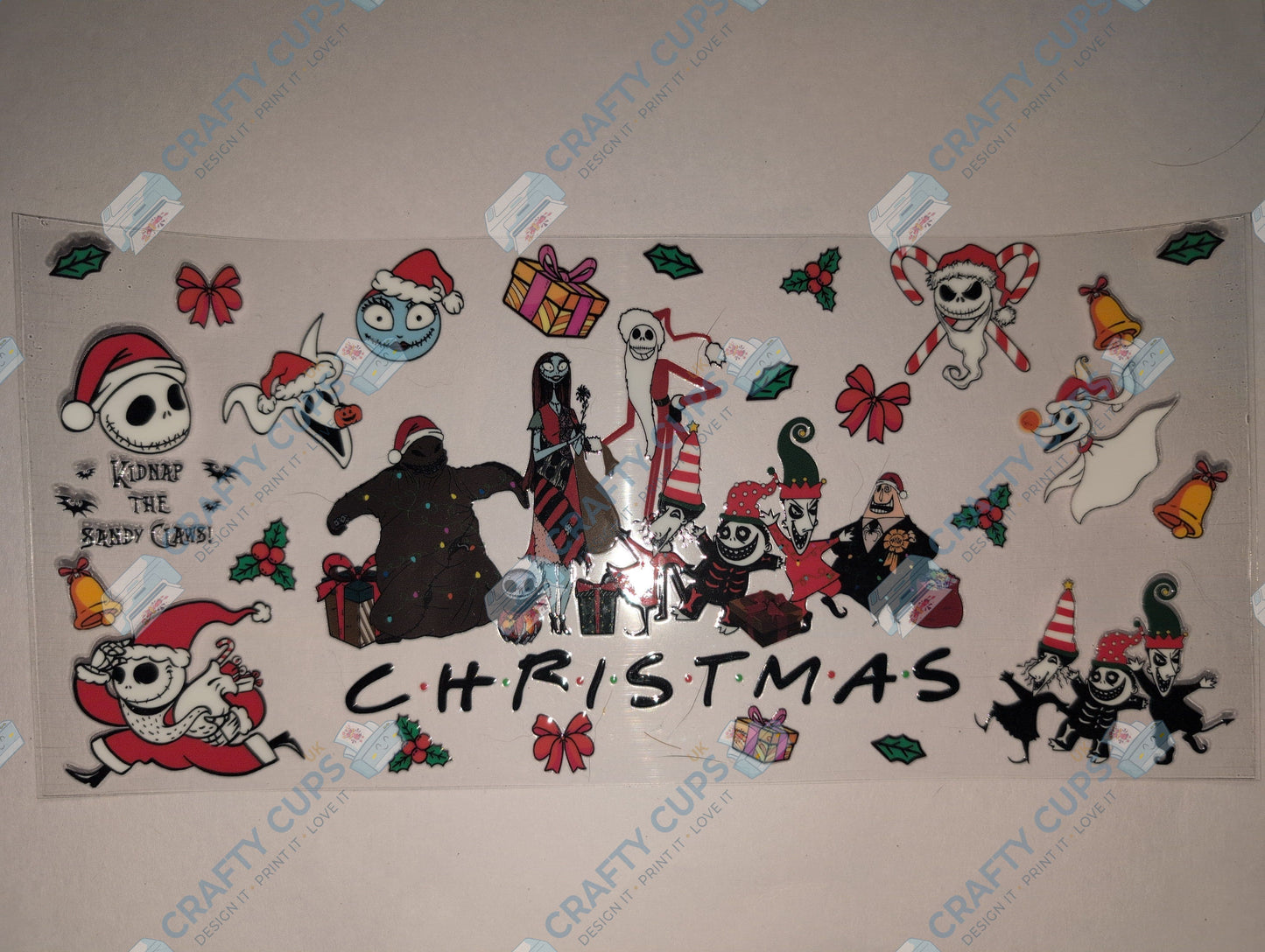 Christmas 16oz UVDTF Wraps