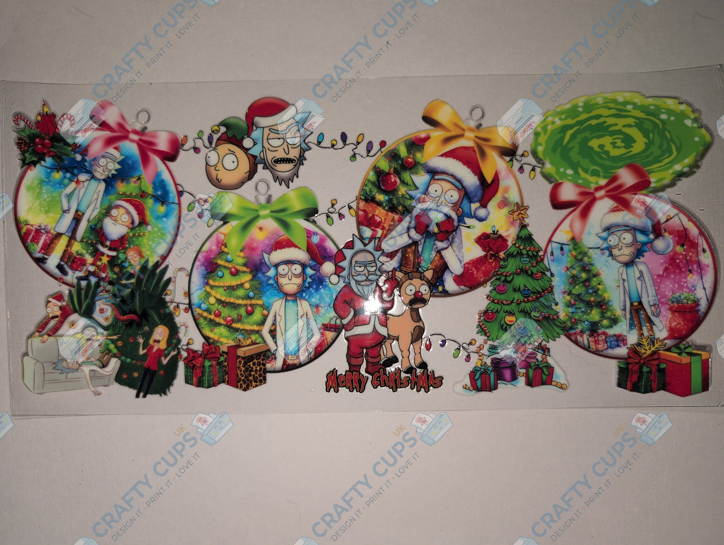 Christmas 16oz UVDTF Wraps