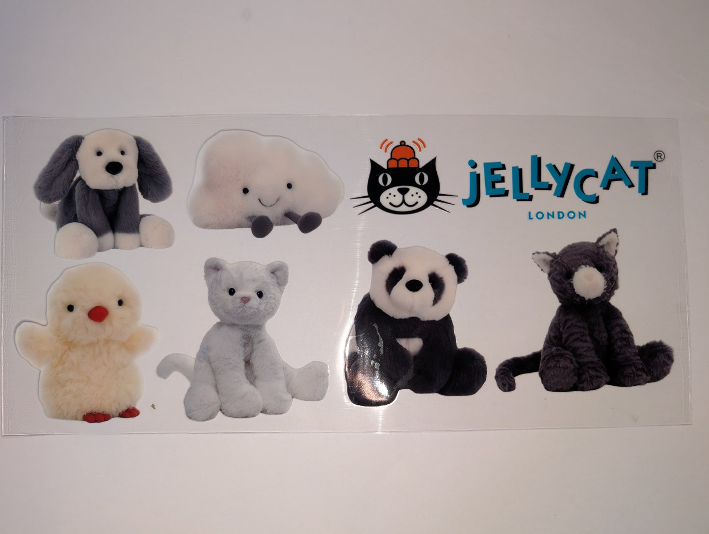 16oz UVDTF Tumbler Wraps – London-Inspired Jelly Cat Designs (Various Styles)