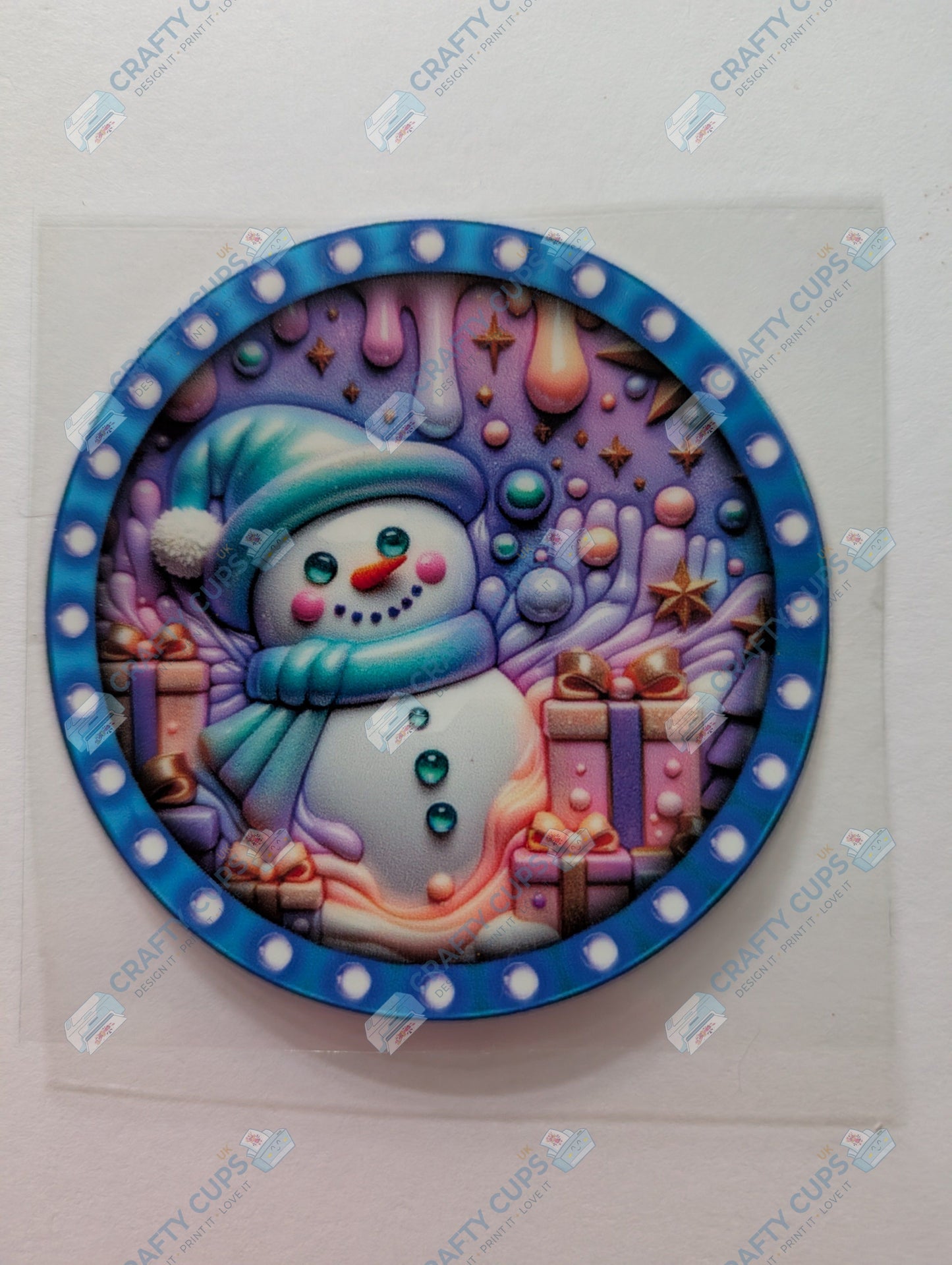 Christmas UVDTF Lid/Bauble Wrap