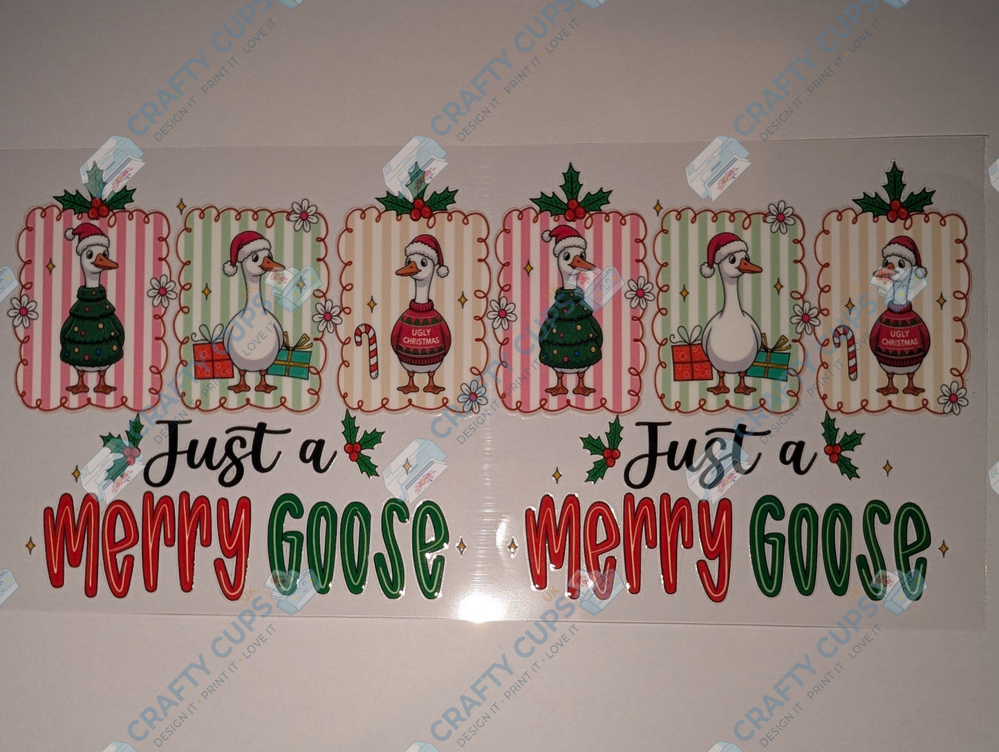 Christmas 16oz UVDTF Wraps
