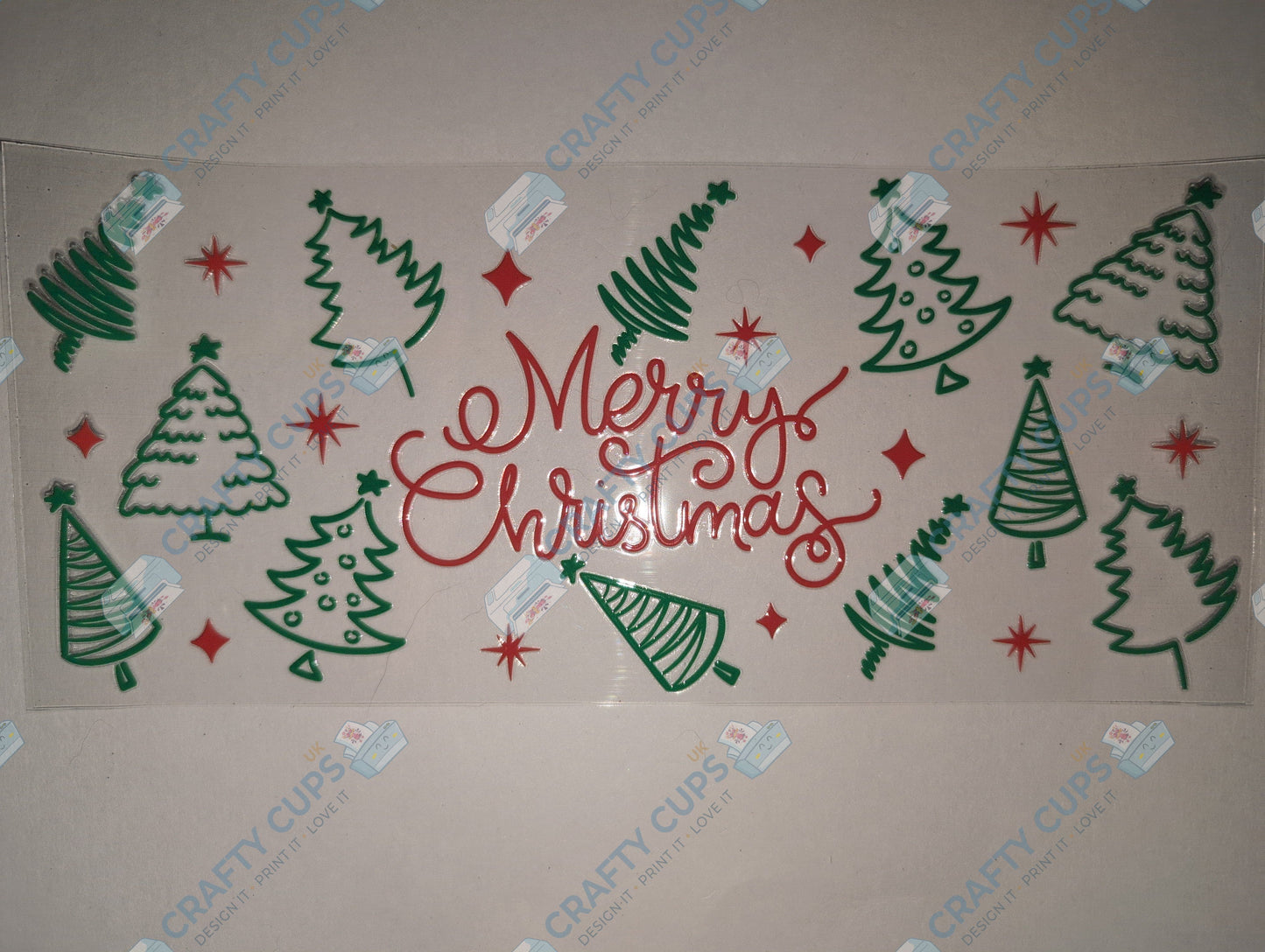 Christmas 16oz UVDTF Wraps