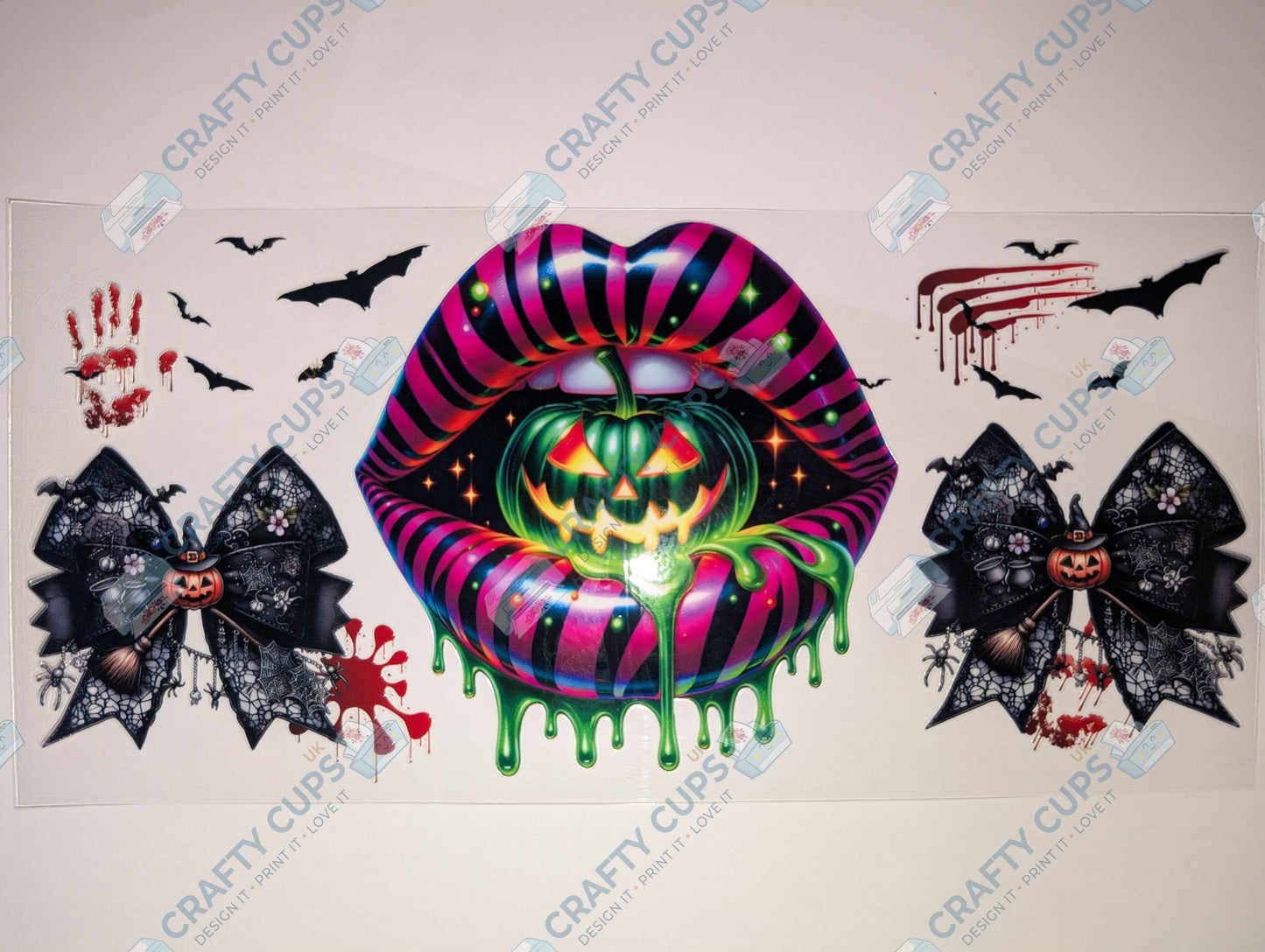 Horror & Halloween 16oz UVDTF Wraps