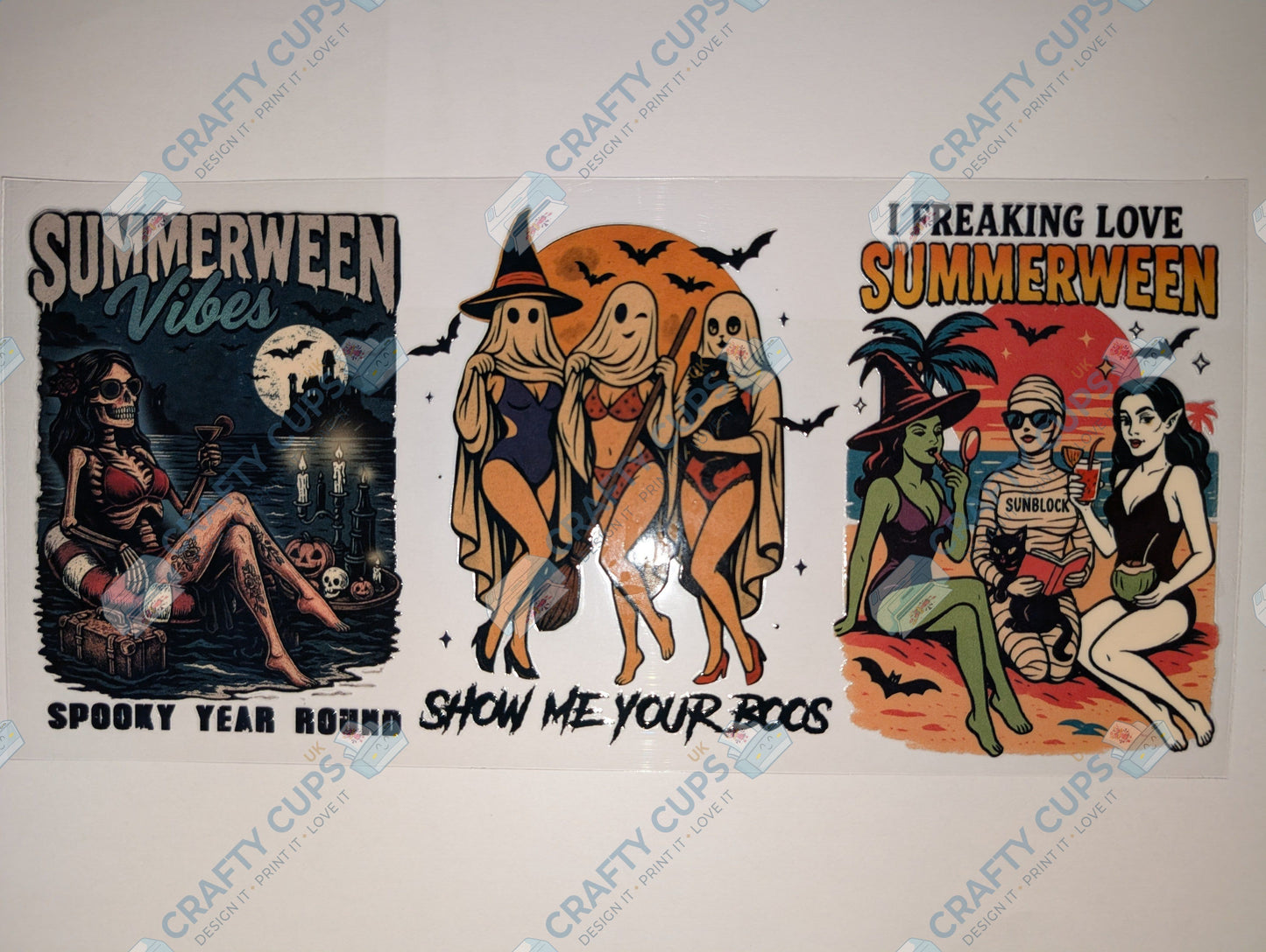 Horror & Halloween 16oz UVDTF Wraps