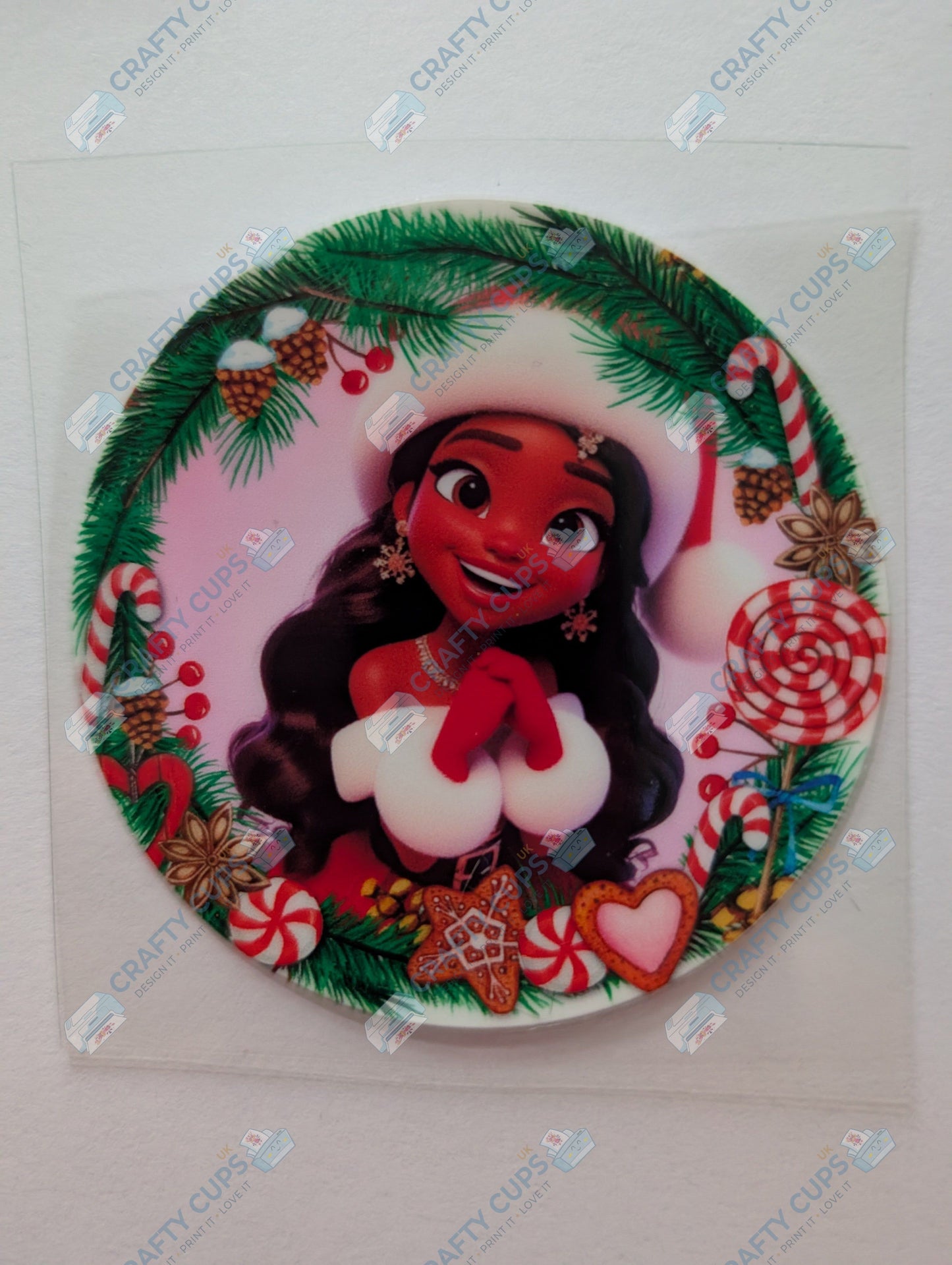 Christmas UVDTF Lid/Bauble Wrap