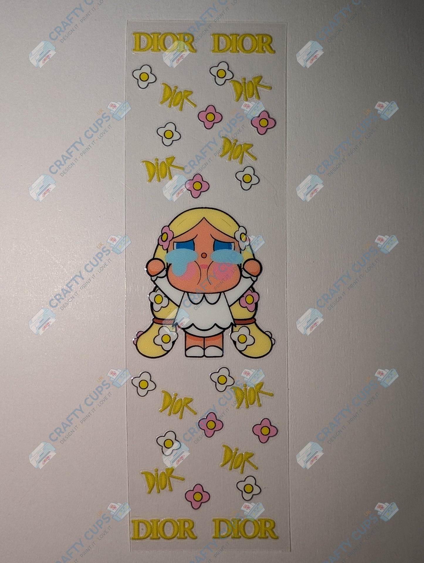 Crybaby Pen & Bookmark UVDTF Wraps – Multiple Designs | Peel & Stick UV Transfers