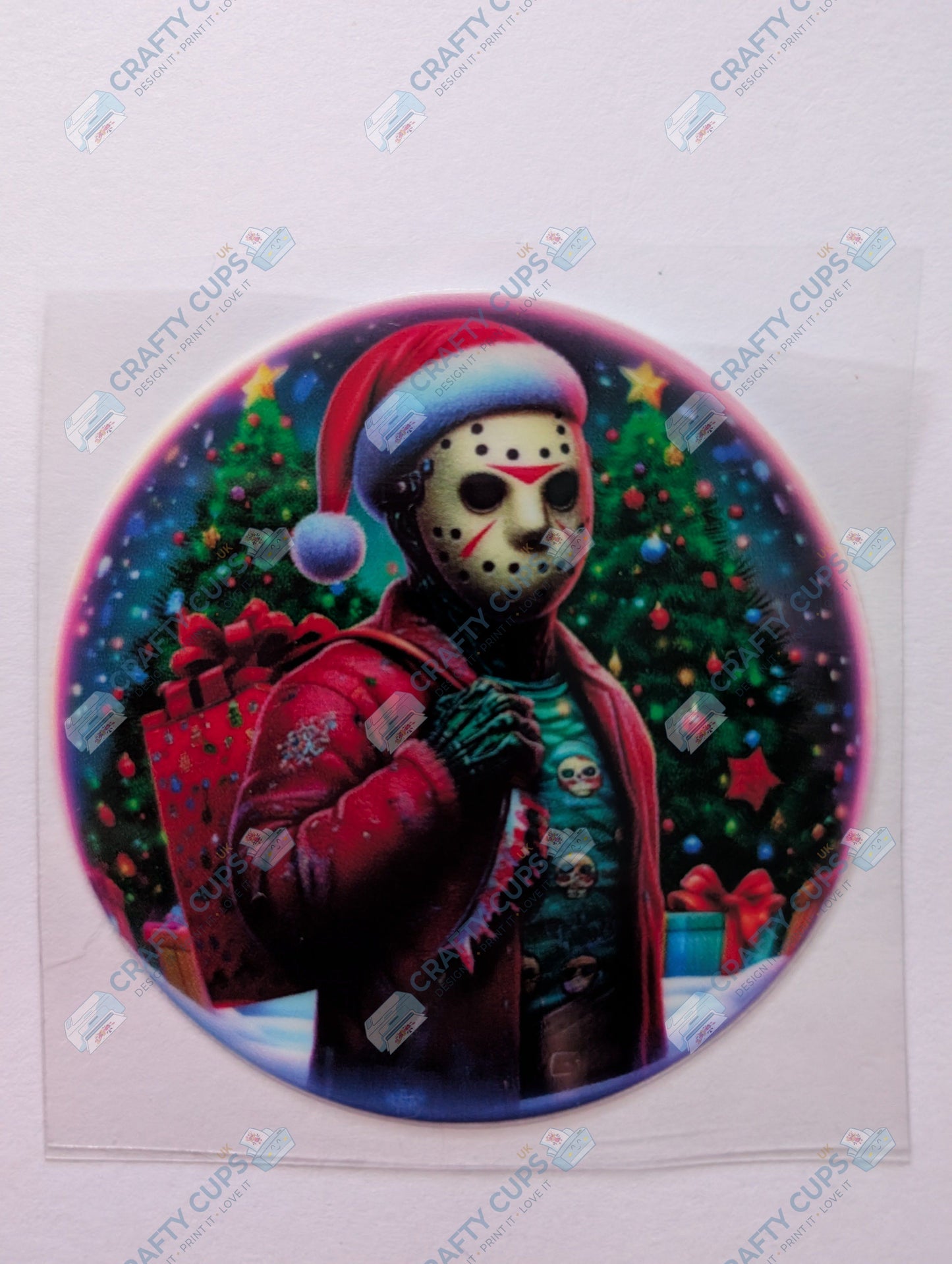 Christmas UVDTF Lid/Bauble Wrap