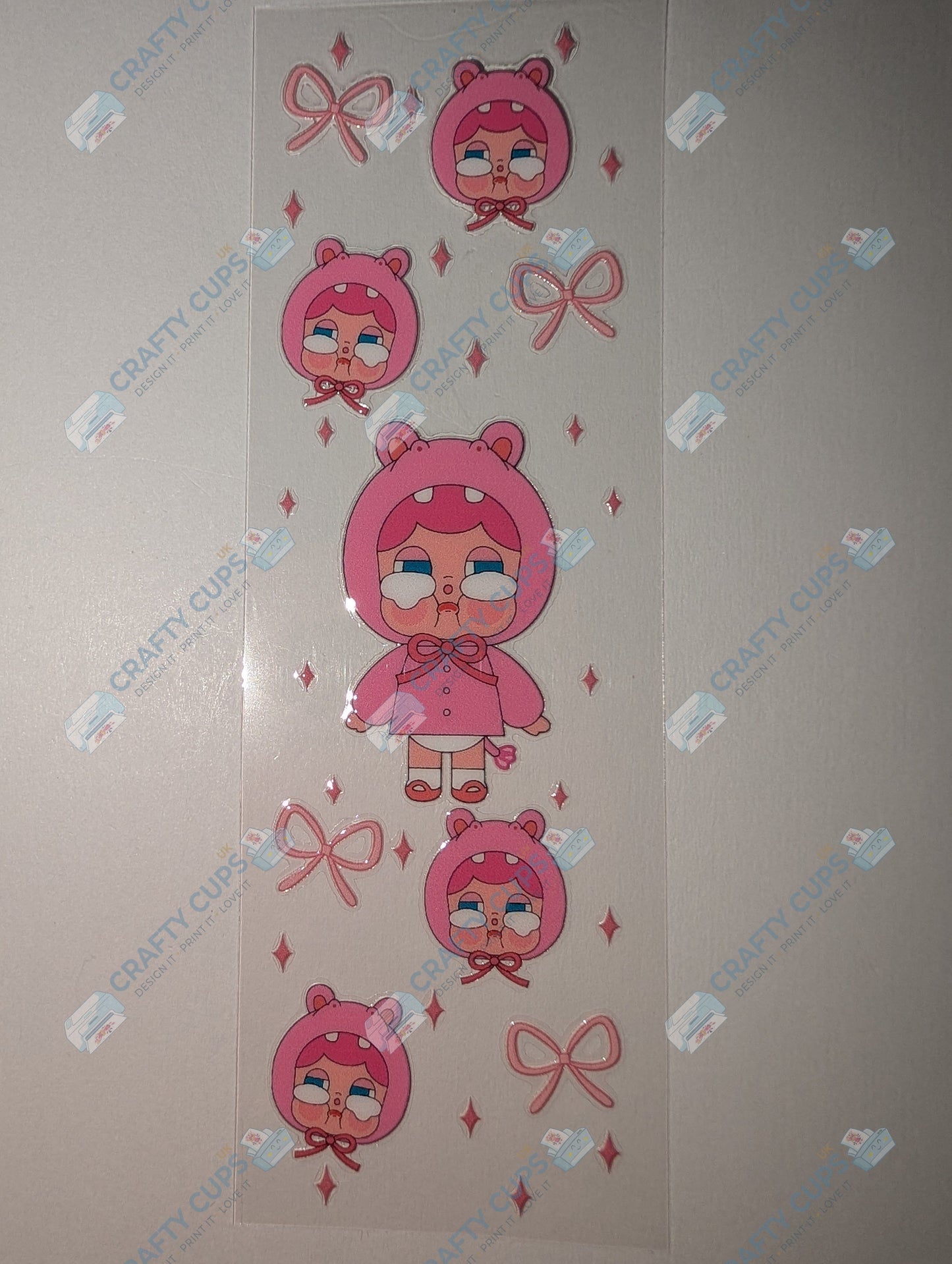 Crybaby Pen & Bookmark UVDTF Wraps – Multiple Designs | Peel & Stick UV Transfers