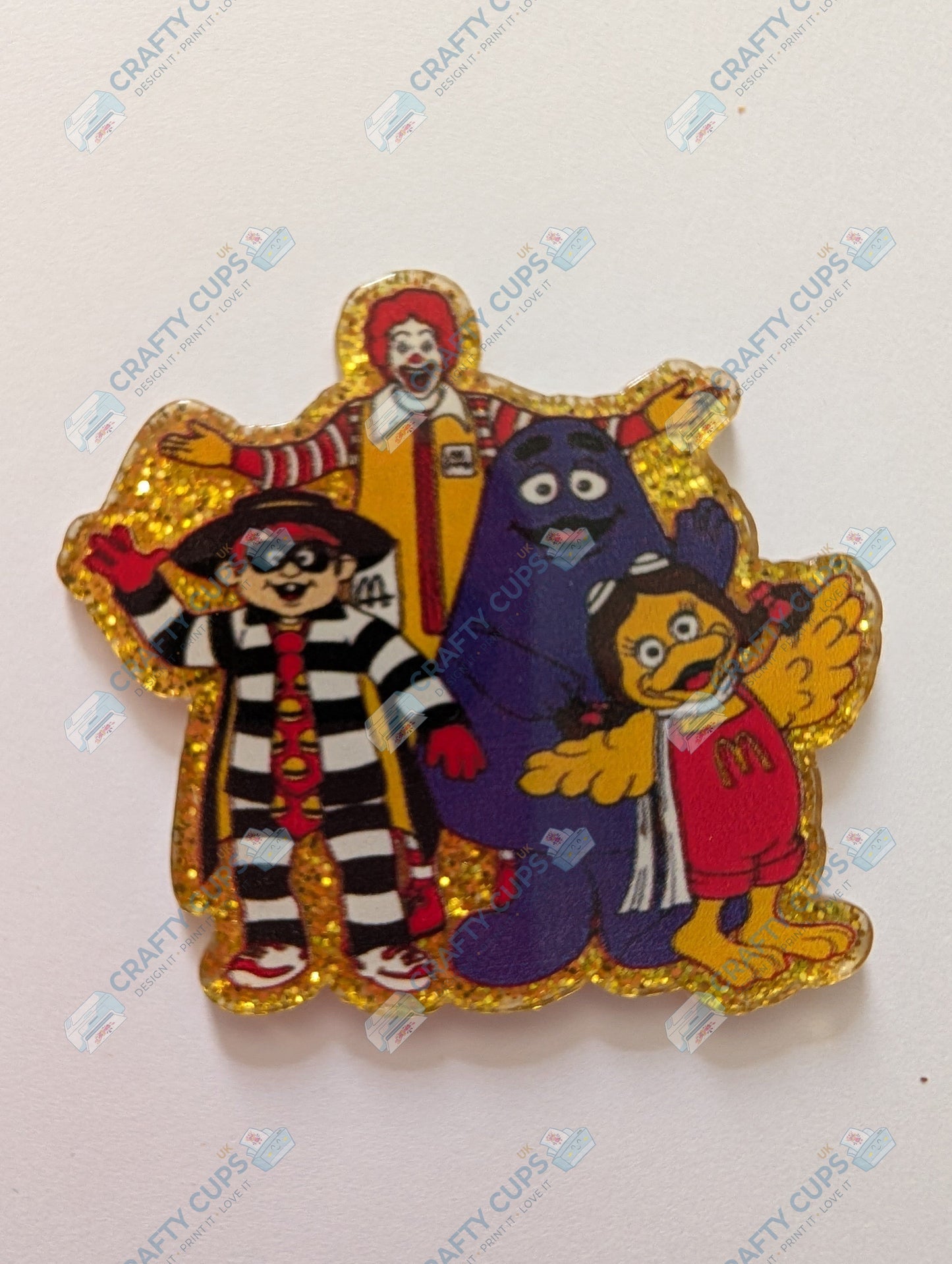 Cartoon Acrylic Charms