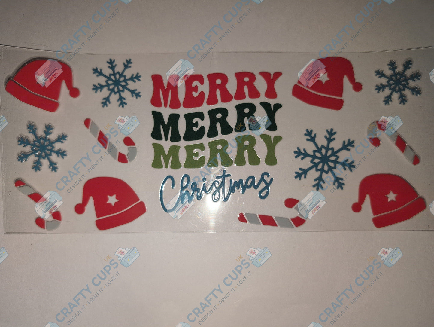Christmas 16oz UVDTF Wraps