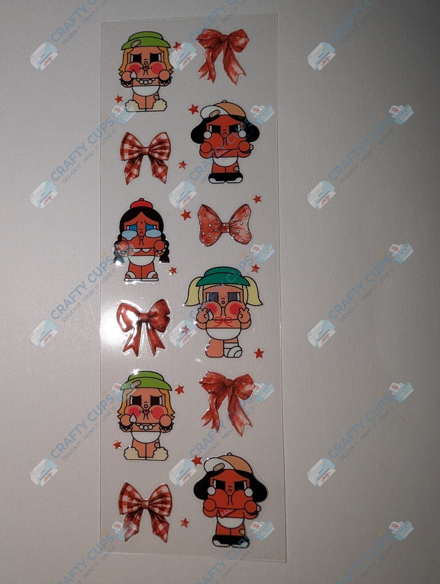 Crybaby Pen & Bookmark UVDTF Wraps – Multiple Designs | Peel & Stick UV Transfers