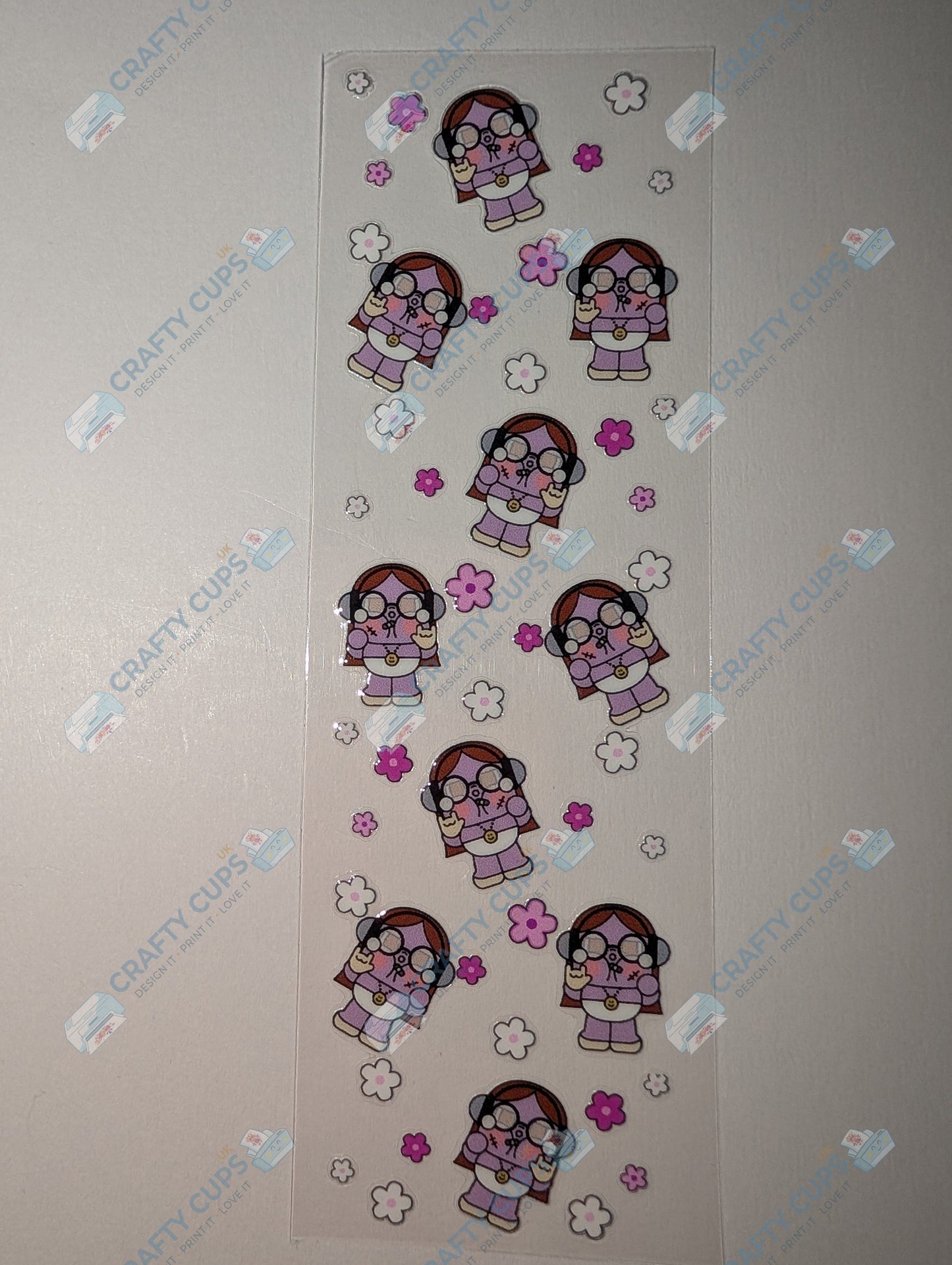 Crybaby Pen & Bookmark UVDTF Wraps – Multiple Designs | Peel & Stick UV Transfers