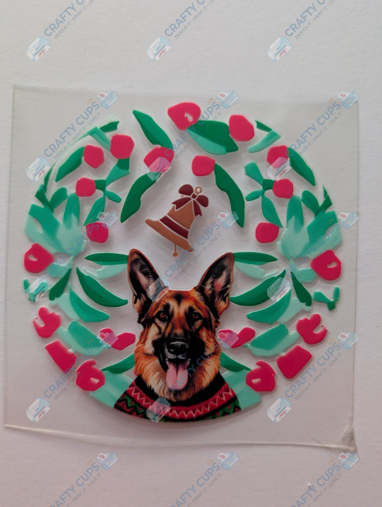 Christmas UVDTF Lid/Bauble Wrap
