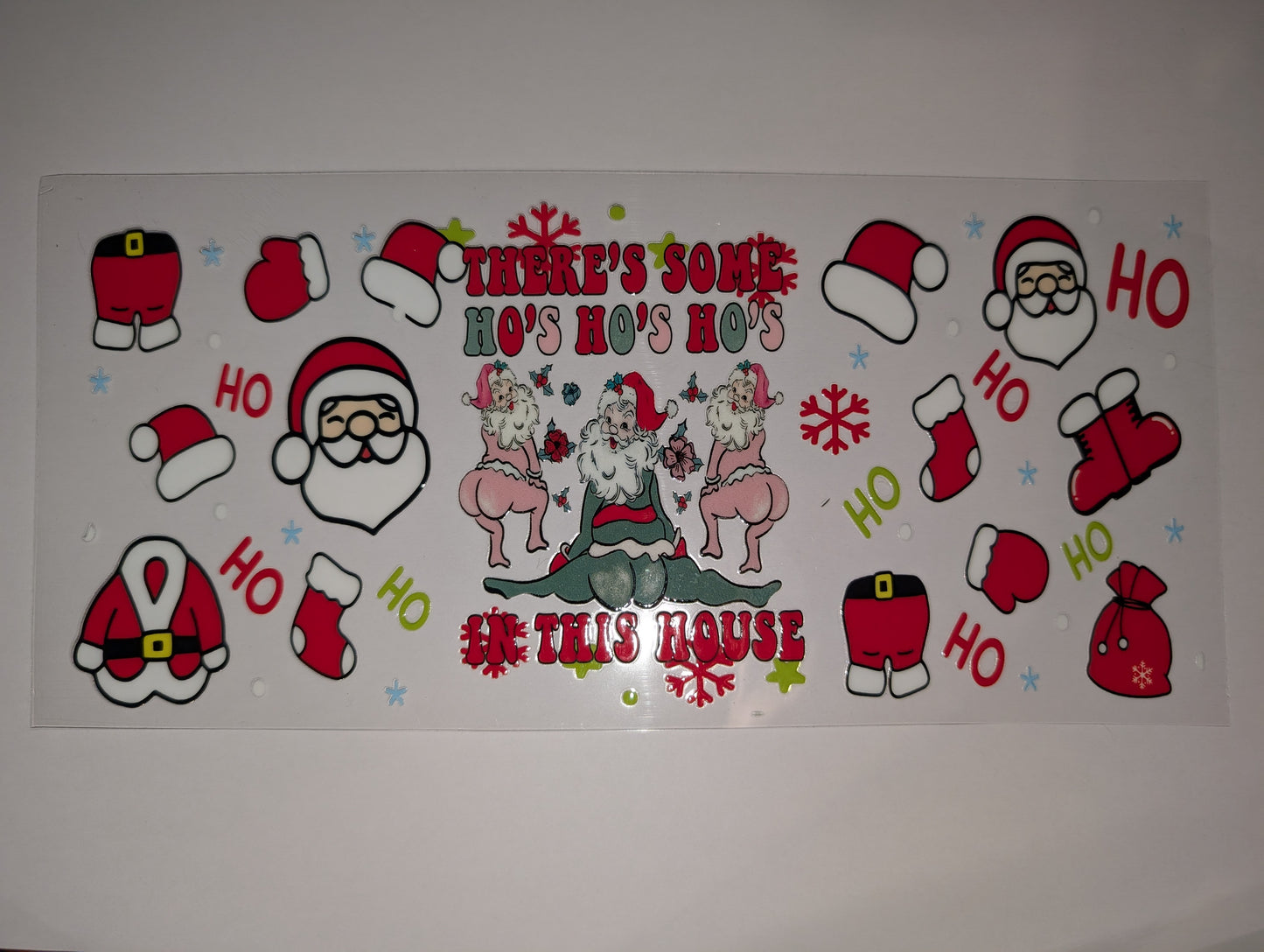 18+ Adult Christmas 16oz UVDTF