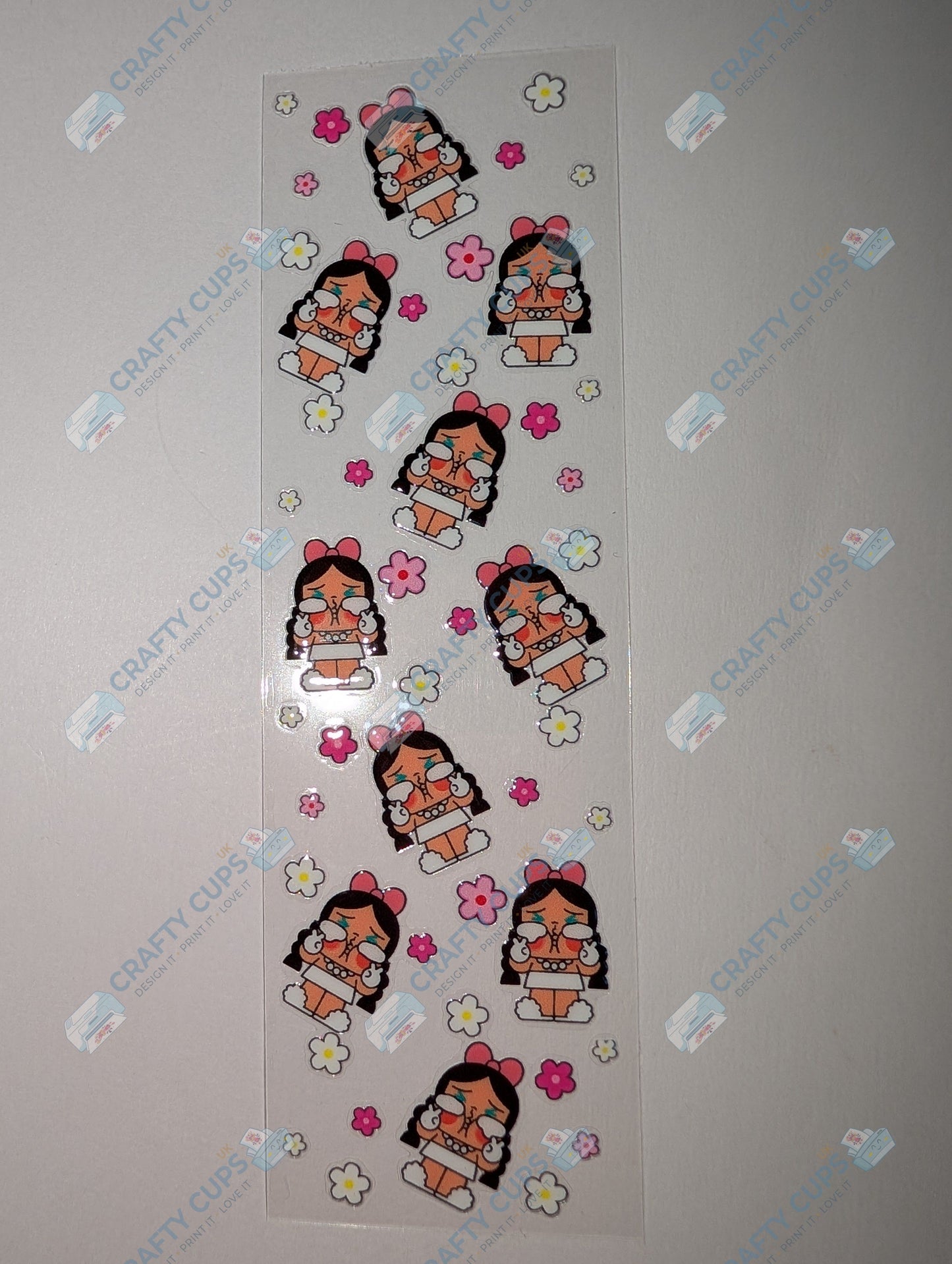 Crybaby Pen & Bookmark UVDTF Wraps – Multiple Designs | Peel & Stick UV Transfers