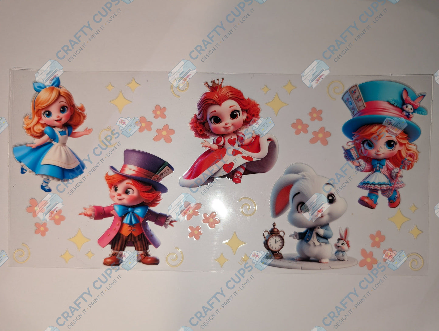 Wonderland 16oz UVDTF Wraps