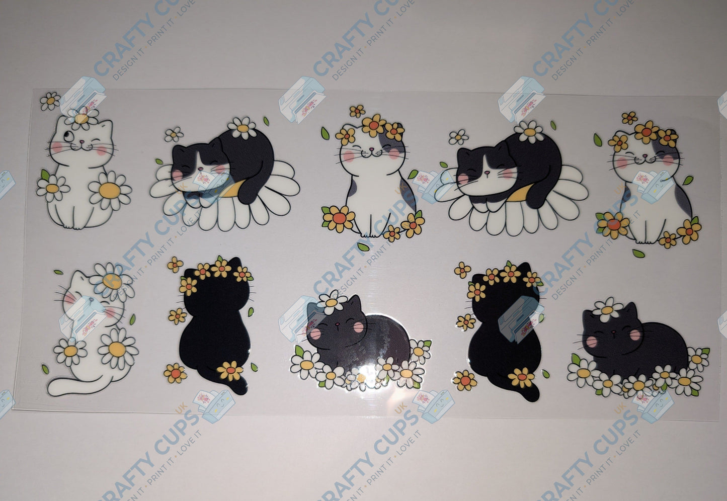 Cats 16oz UVDTF Wraps