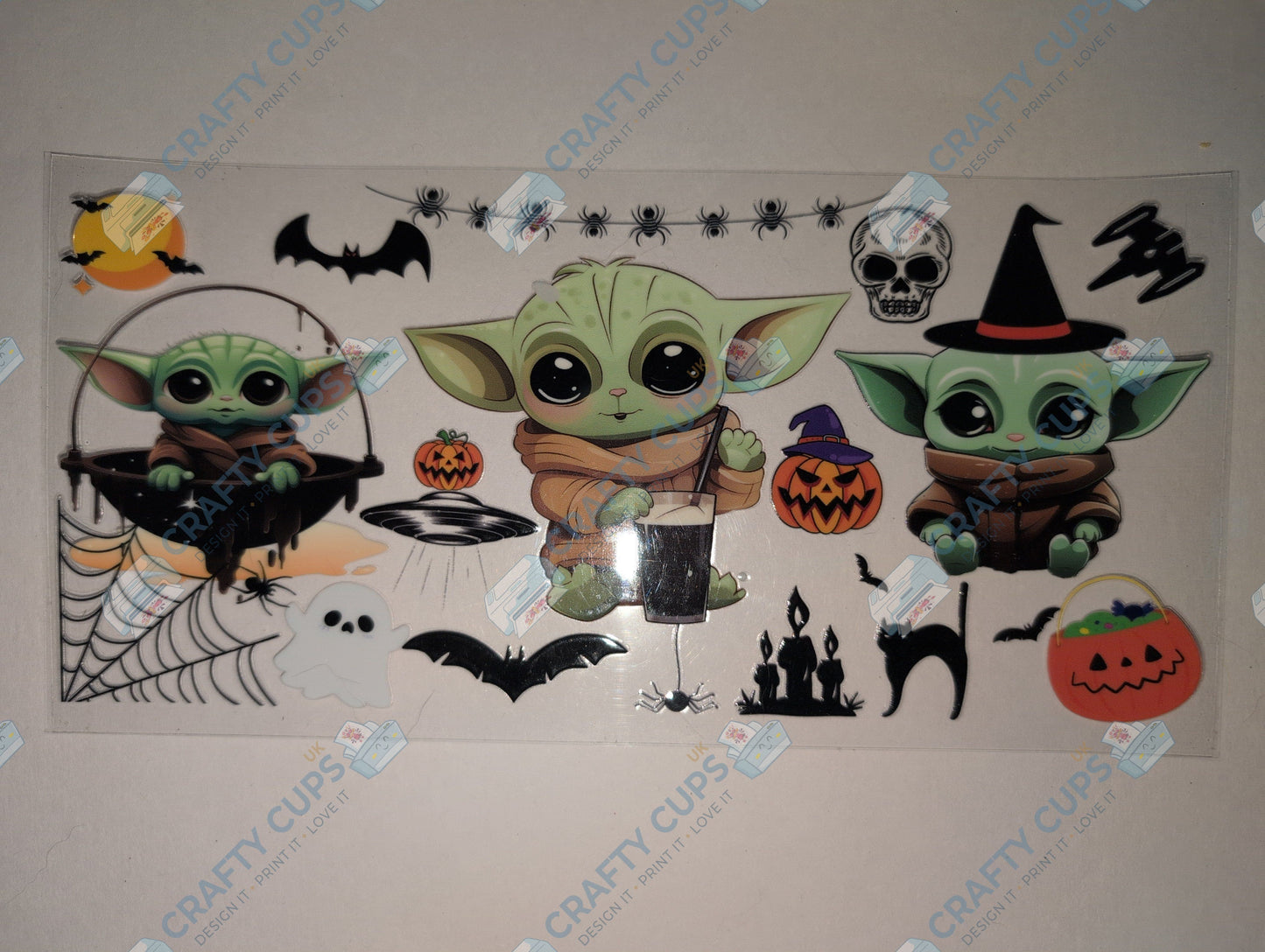 Horror & Halloween 16oz UVDTF Wraps