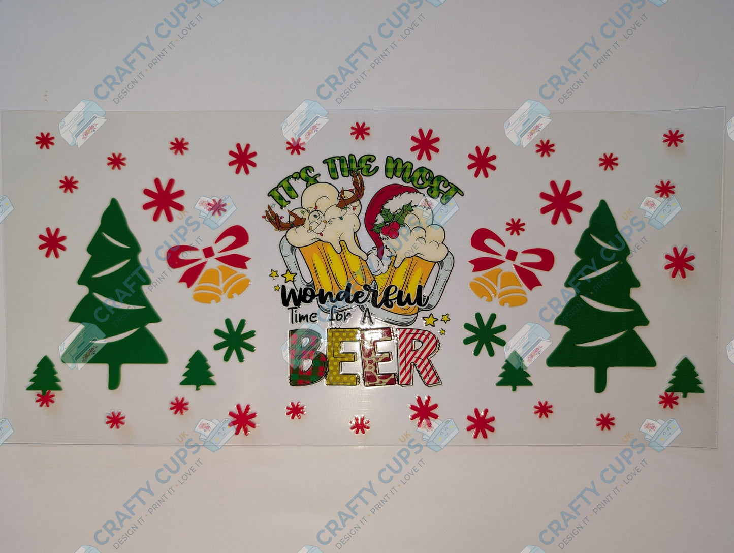 Christmas 16oz UVDTF Wraps