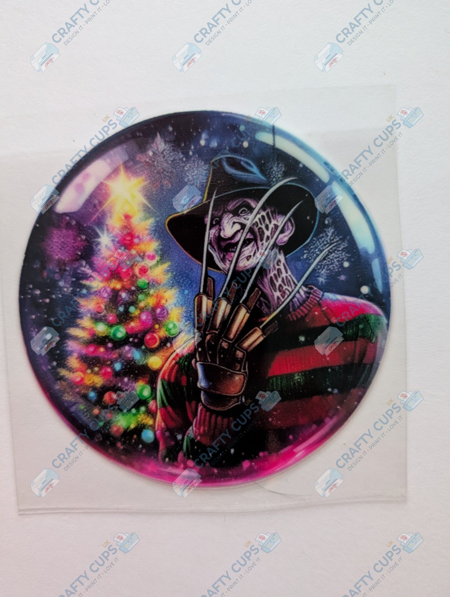 Christmas UVDTF Lid/Bauble Wrap