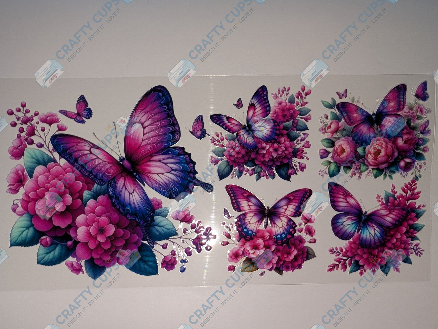 Butterfly 16oz UVDTF Wraps