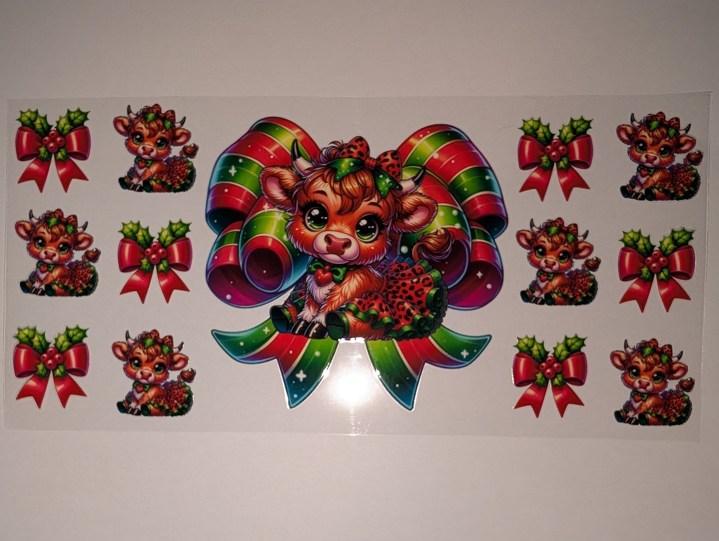 Christmas 16oz UVDTF Wrap #2