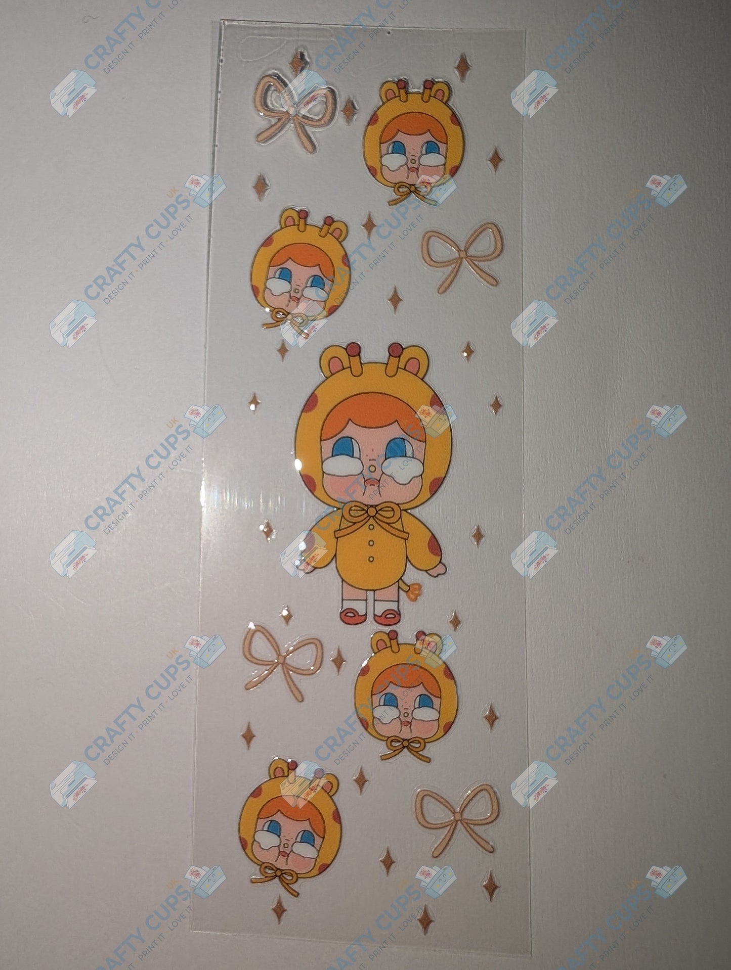 Crybaby Pen & Bookmark UVDTF Wraps – Multiple Designs | Peel & Stick UV Transfers