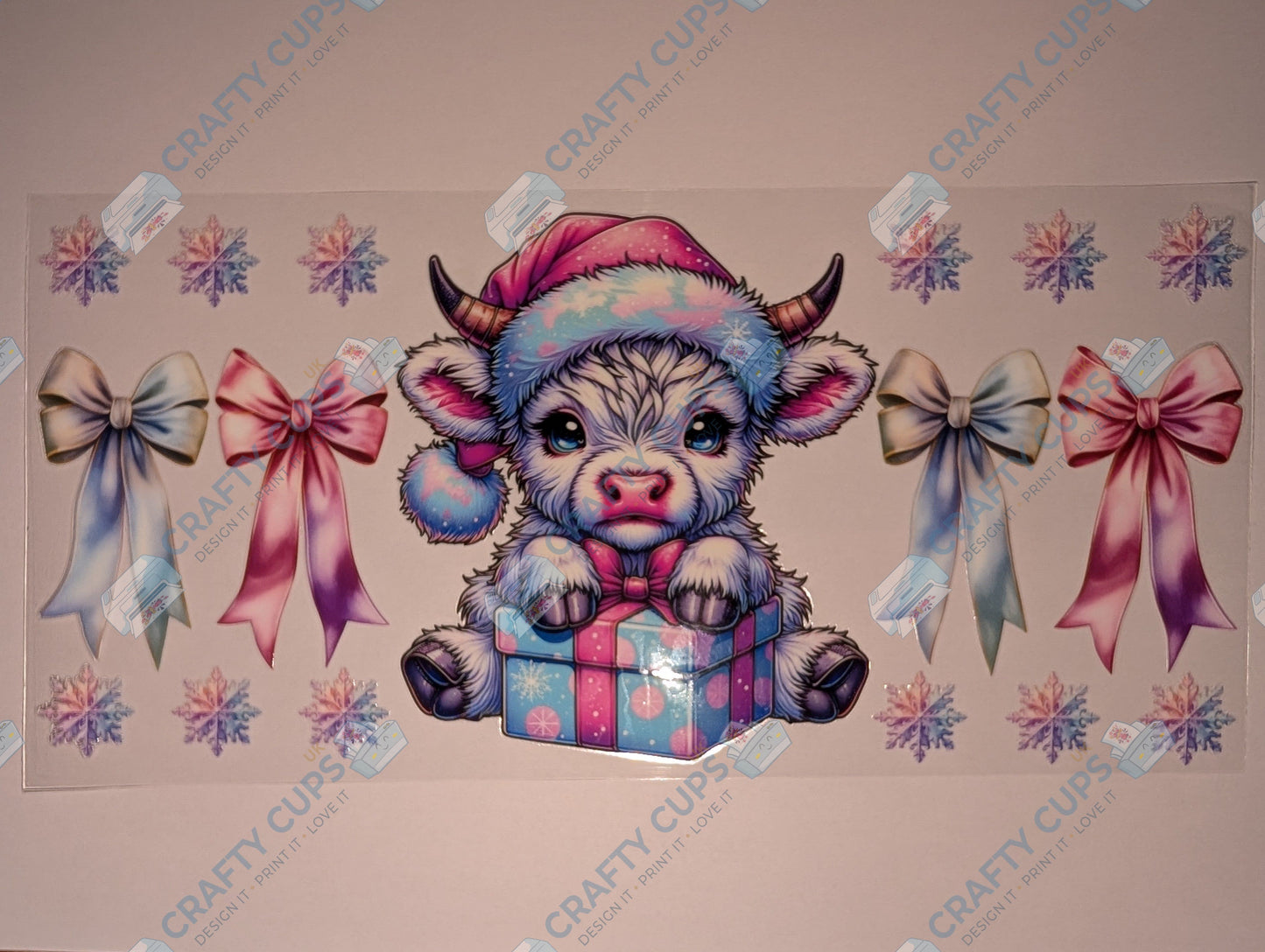 Christmas 16oz UVDTF Wrap #2