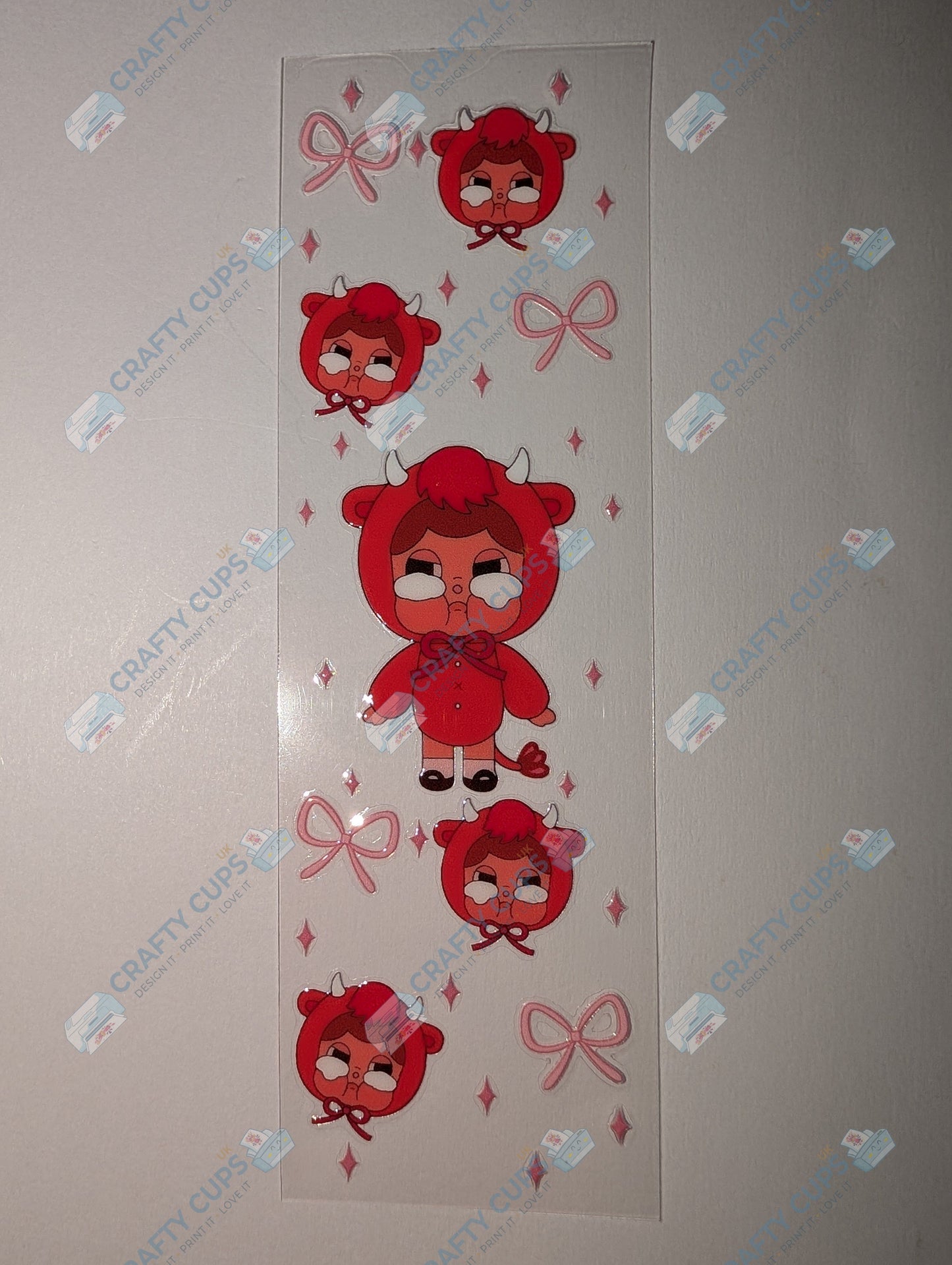 Crybaby Pen & Bookmark UVDTF Wraps – Multiple Designs | Peel & Stick UV Transfers