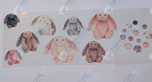 Jelly Cats 16oz Glass Can Wrap with Lid | UVDTF Cup Decal for Libbey | Cute Cat Tumbler Wrap