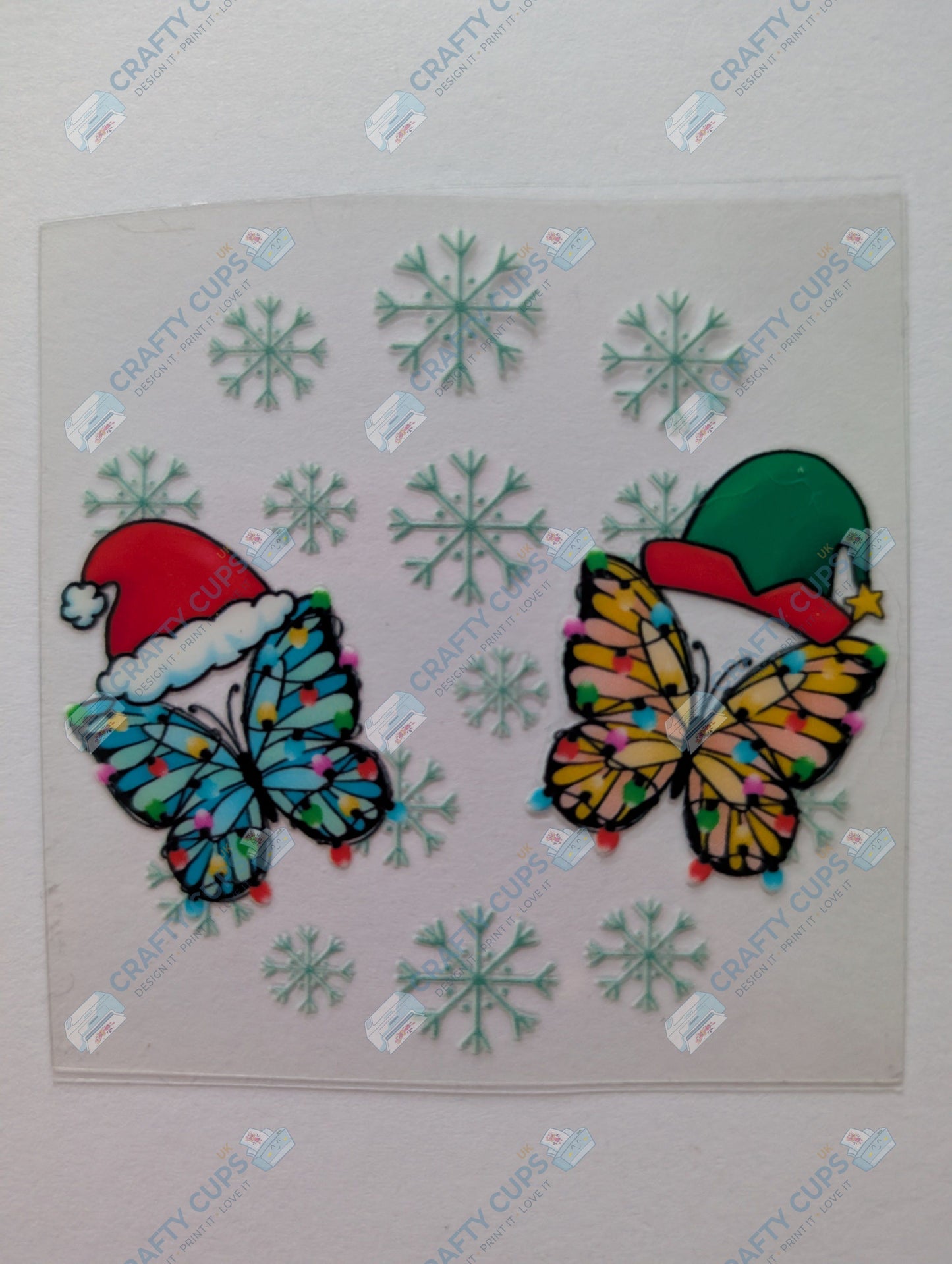 Christmas UVDTF Lid/Bauble Wrap
