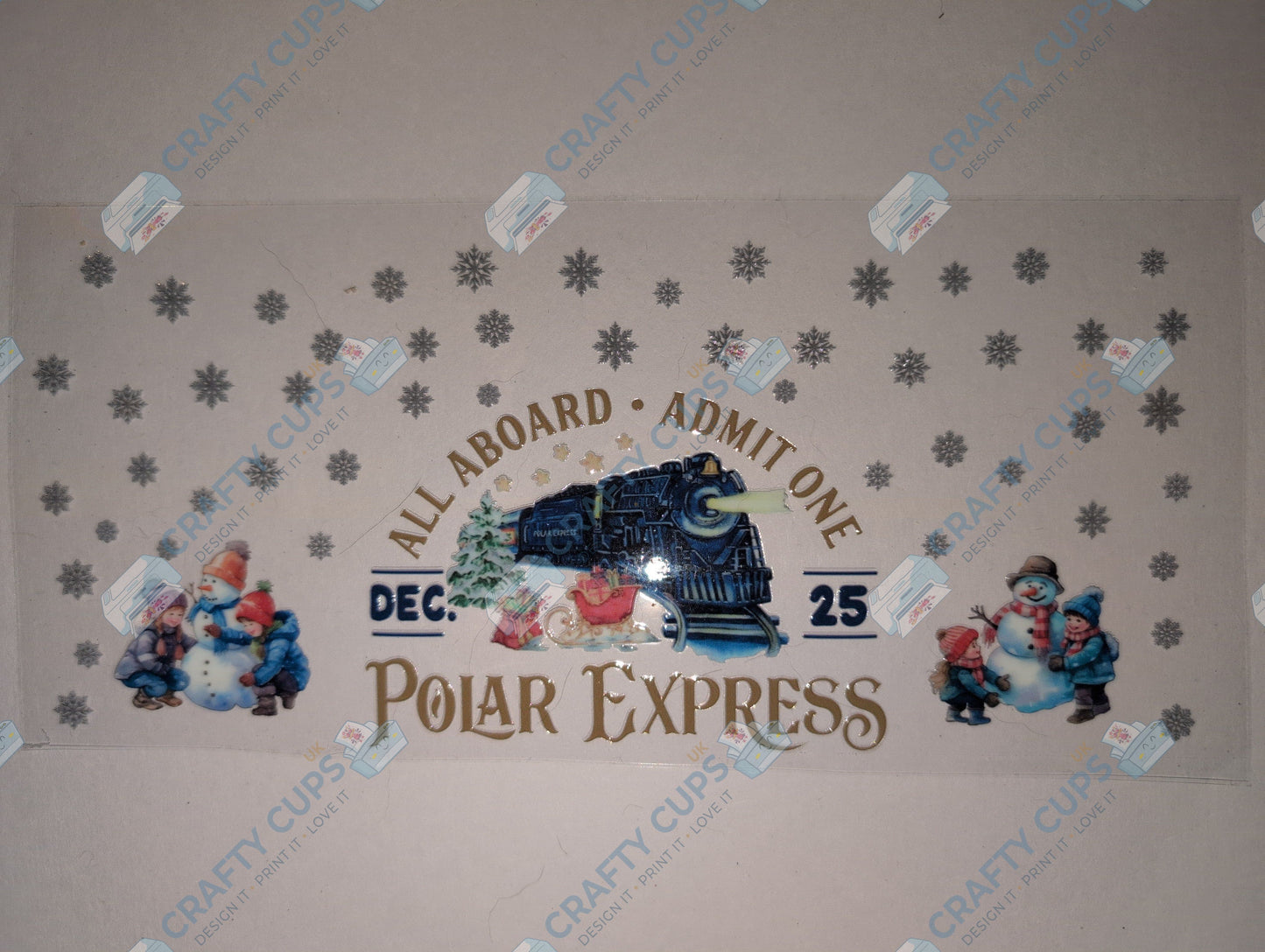 Christmas 16oz UVDTF Wraps