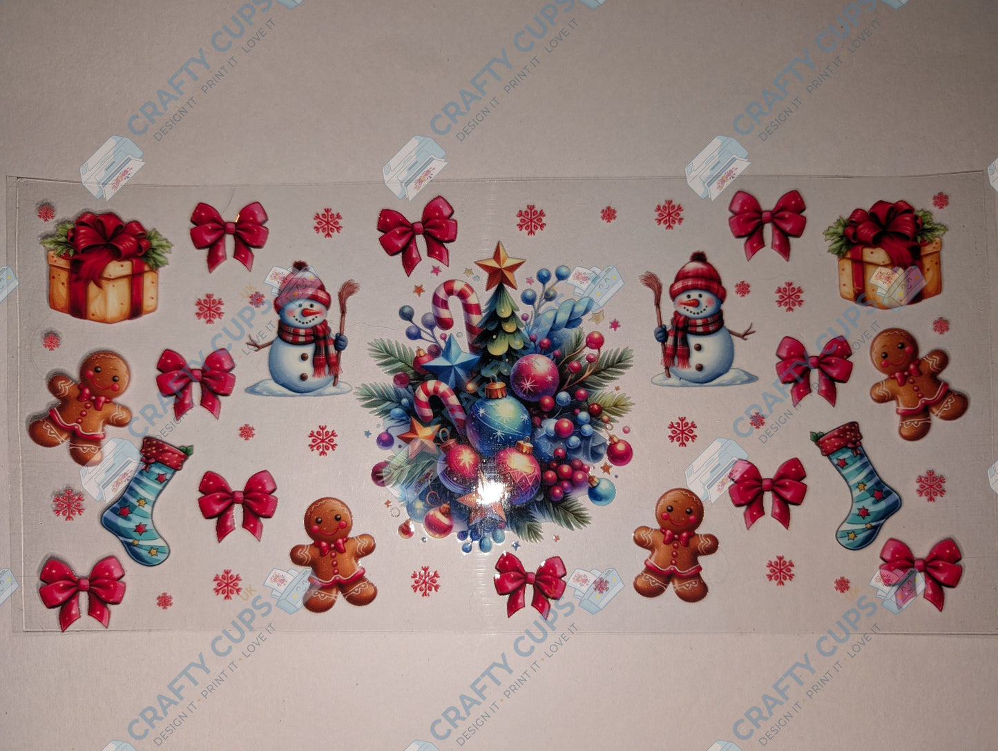 Christmas 16oz UVDTF Wraps