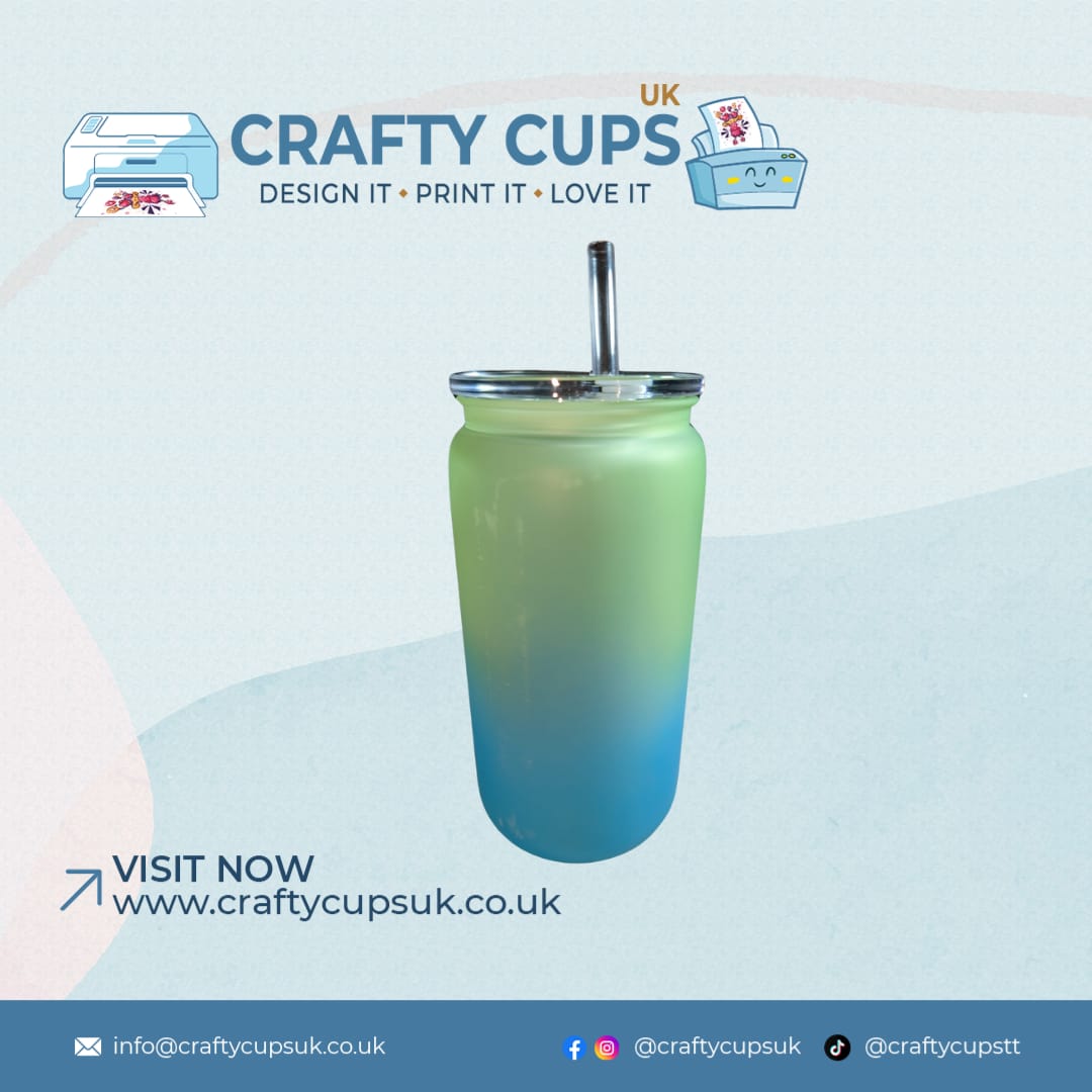 16oz Blank Acrylic Tumbler With Straw