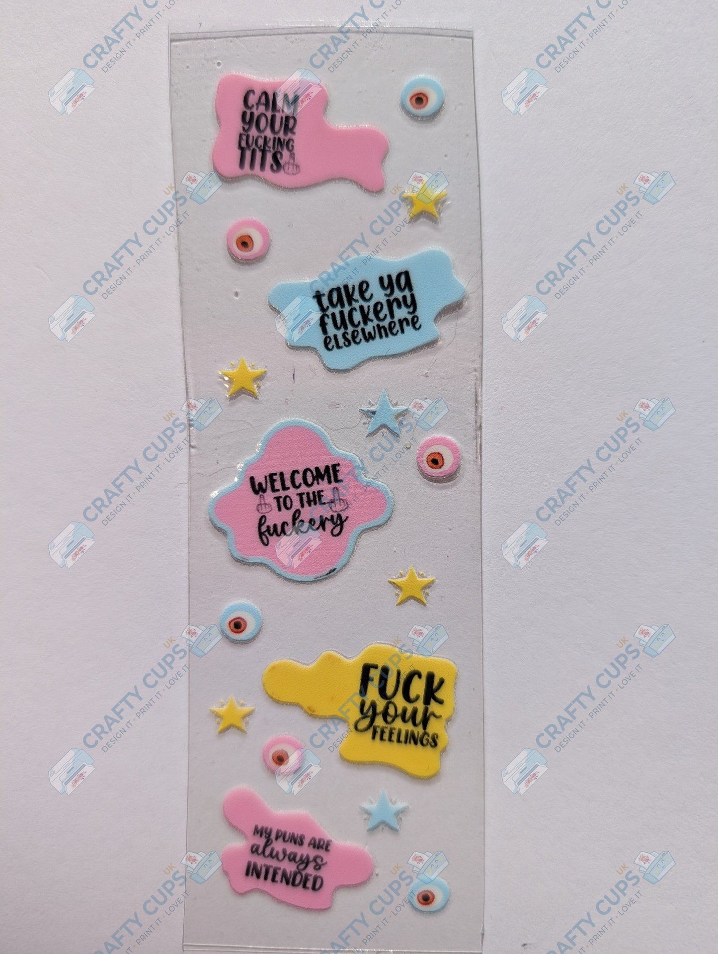 Adult 18+ UVDTF Pen/Bookmark Wrap