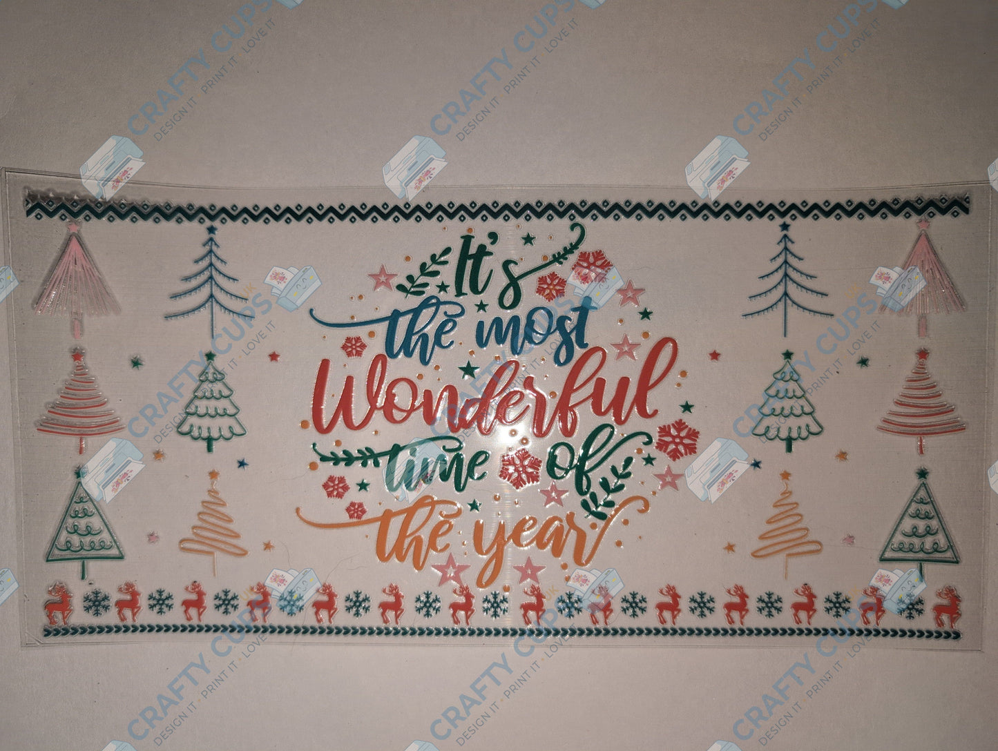 Christmas 16oz UVDTF Wraps