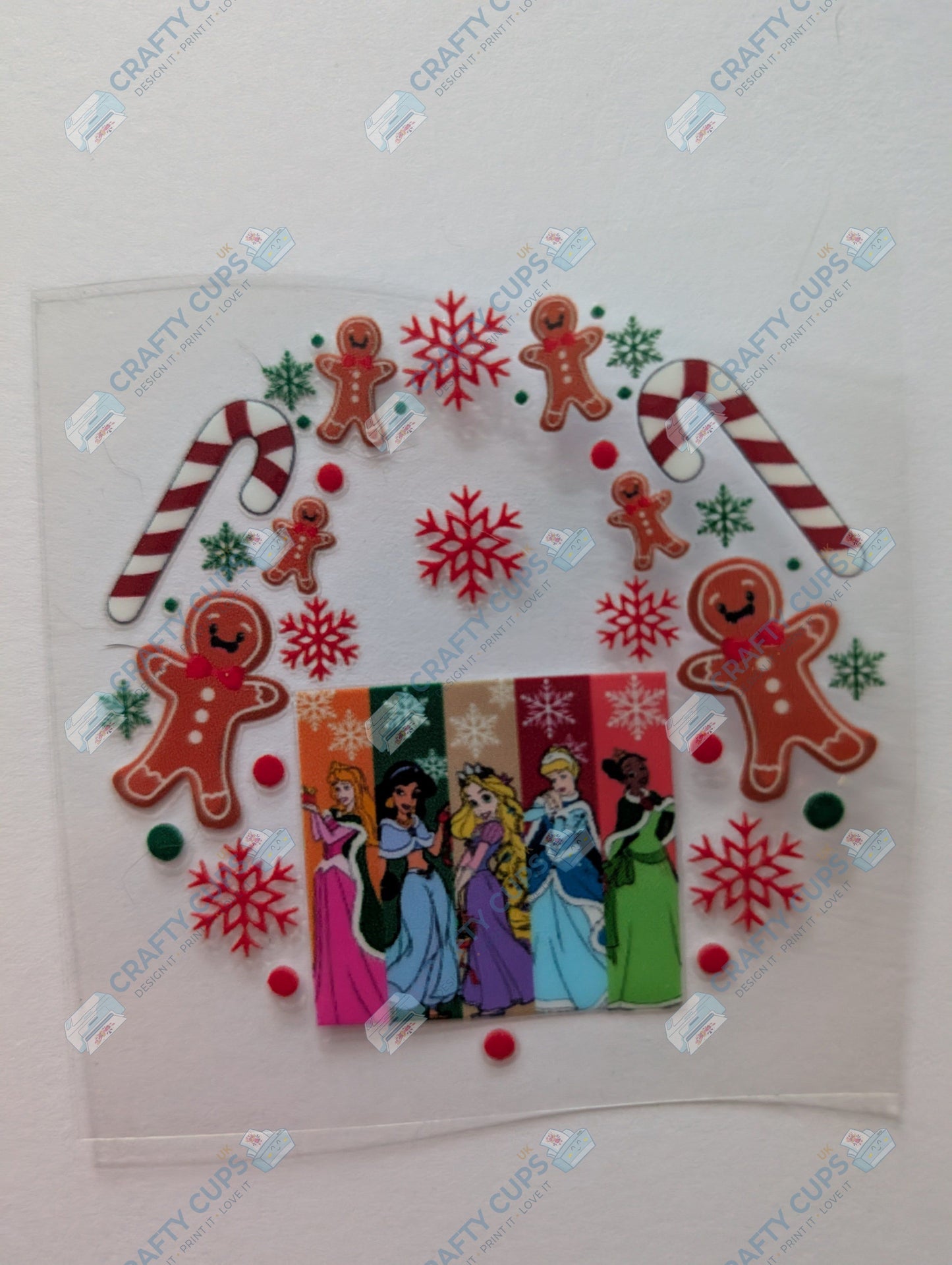 Christmas UVDTF Lid/Bauble Wrap