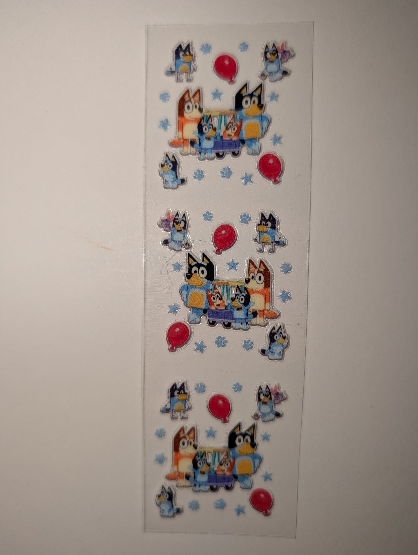 Bluey UVDTF Pen Wrap