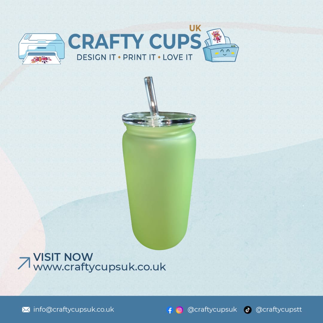 16oz Blank Acrylic Tumbler With Straw