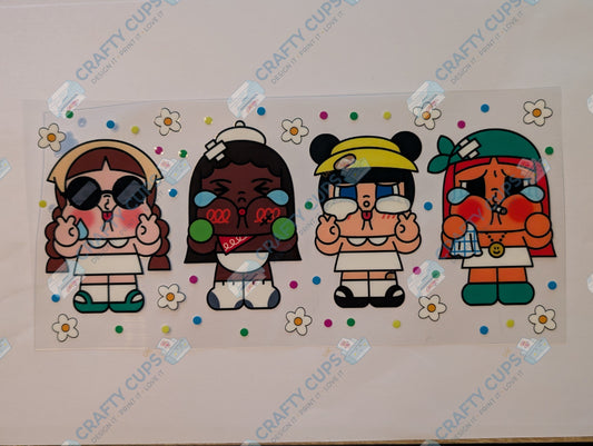 16oz Crybaby UVDTF Wraps - Design - Customizable for Tumblers