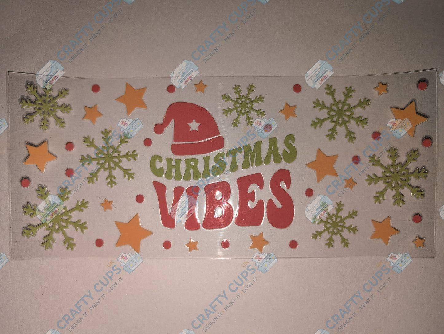 Christmas 16oz UVDTF Wraps