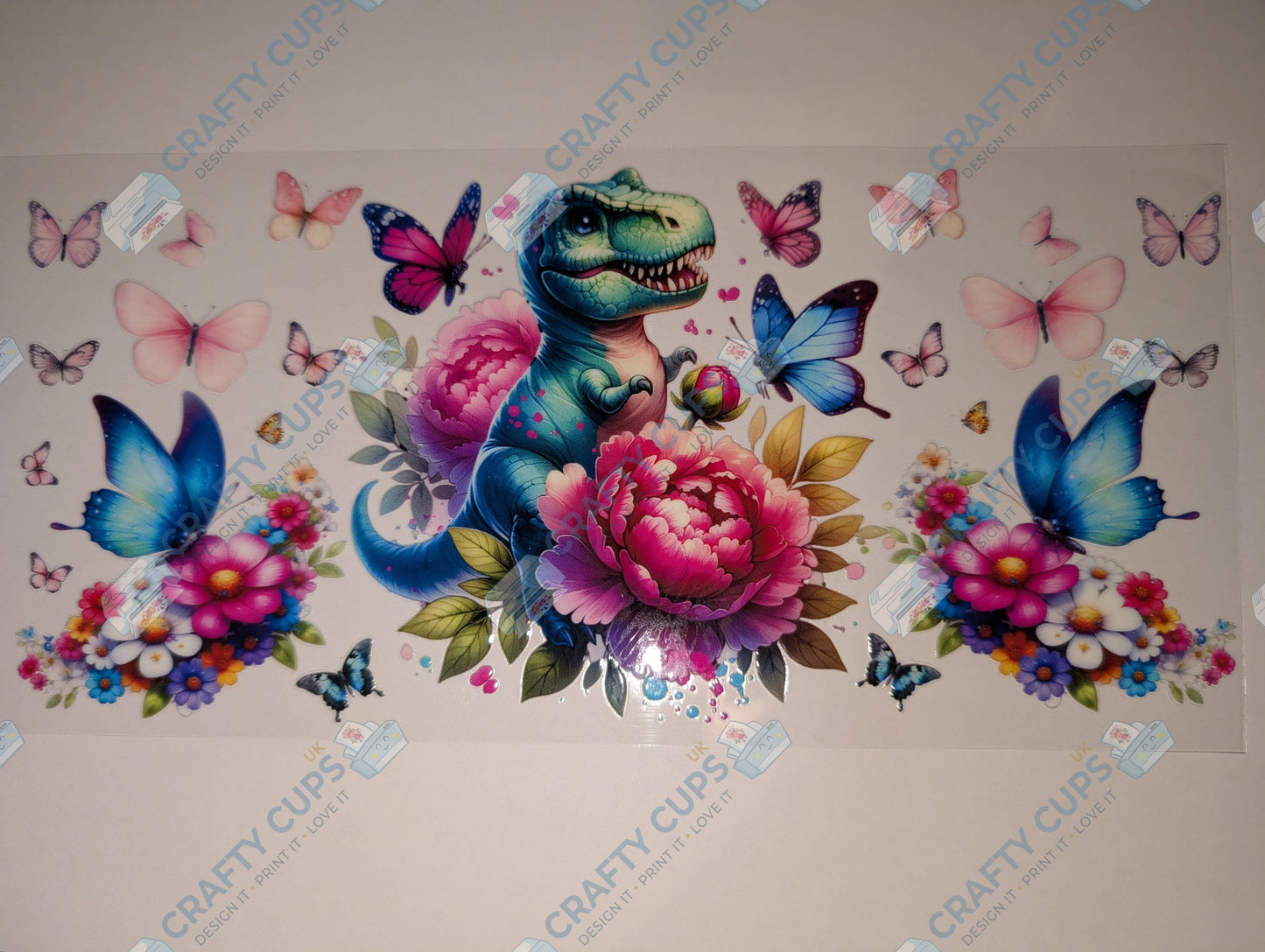 Dinosaur 16oz UVDTF Wraps