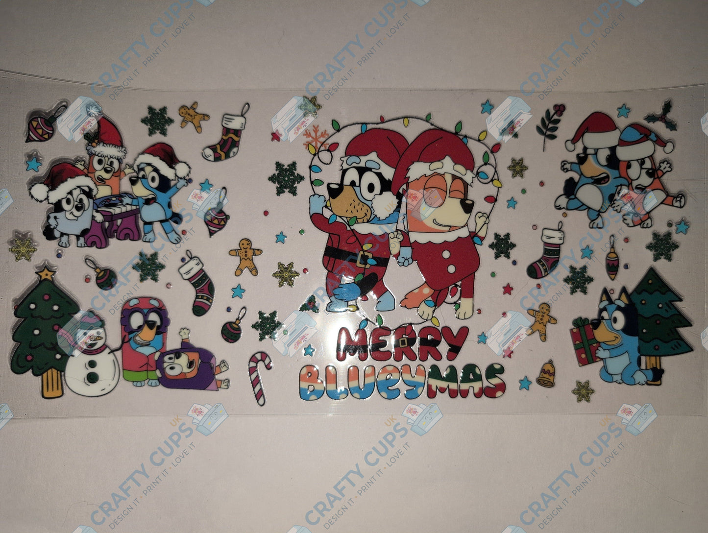 Christmas 16oz UVDTF Wraps