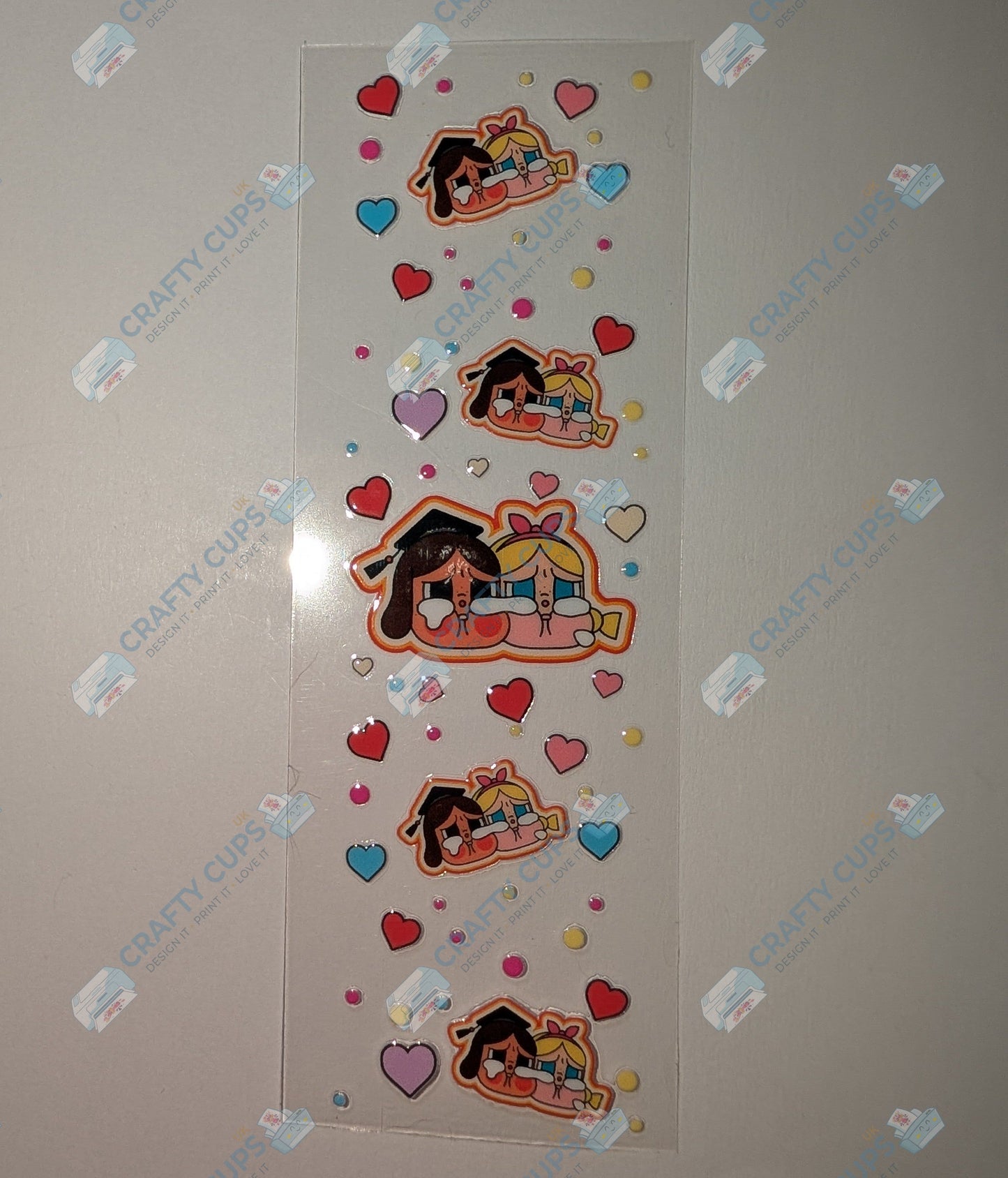 Crybaby Pen & Bookmark UVDTF Wraps – Multiple Designs | Peel & Stick UV Transfers