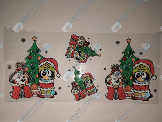 Christmas 16oz UVDTF Wraps