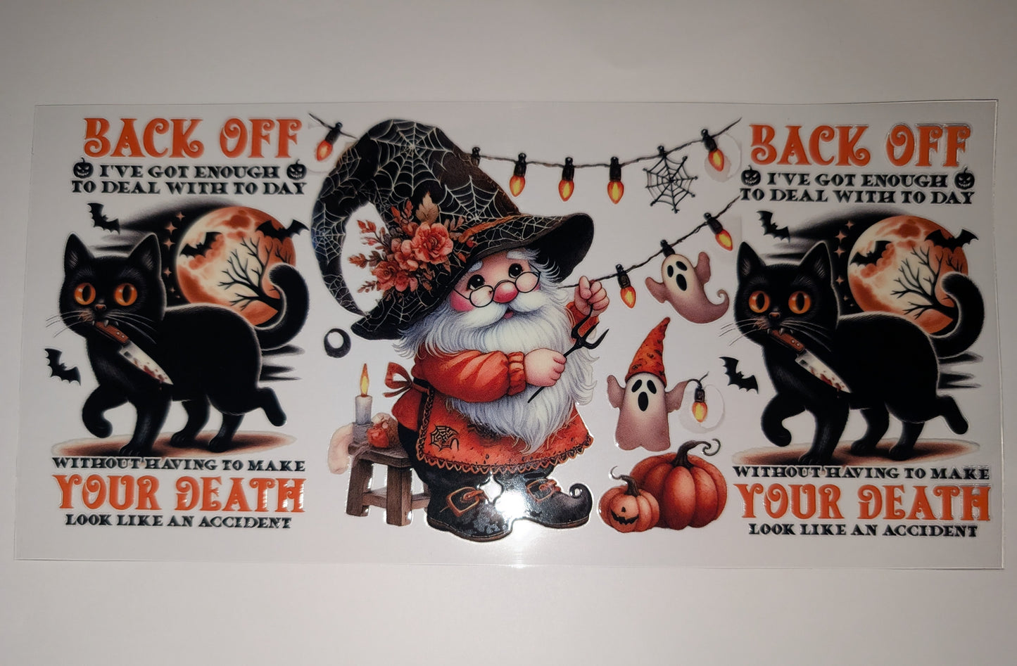 Horror & Halloween 16oz UVDTF Wraps