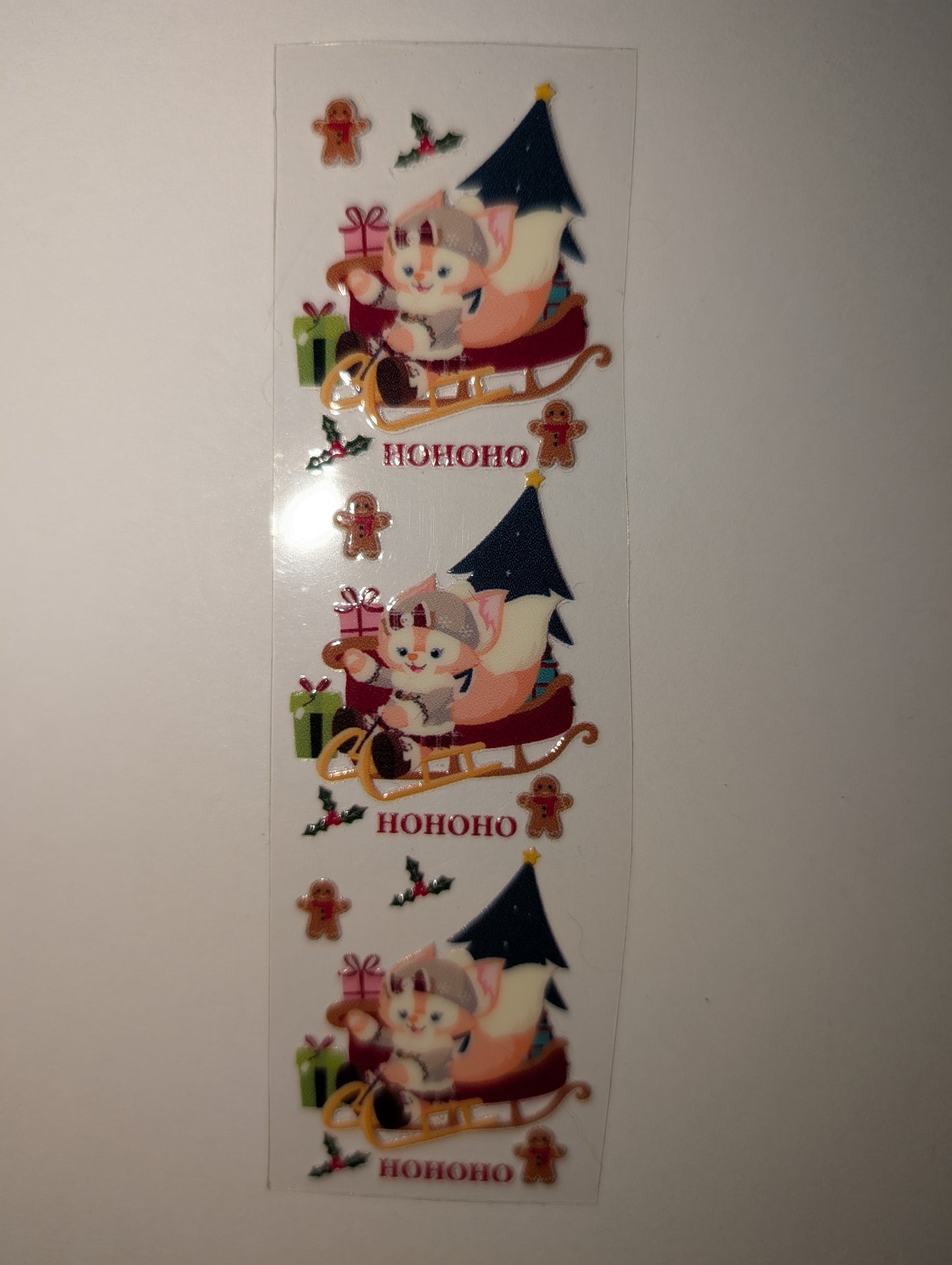 Christmas UVDTF Pen Wrap
