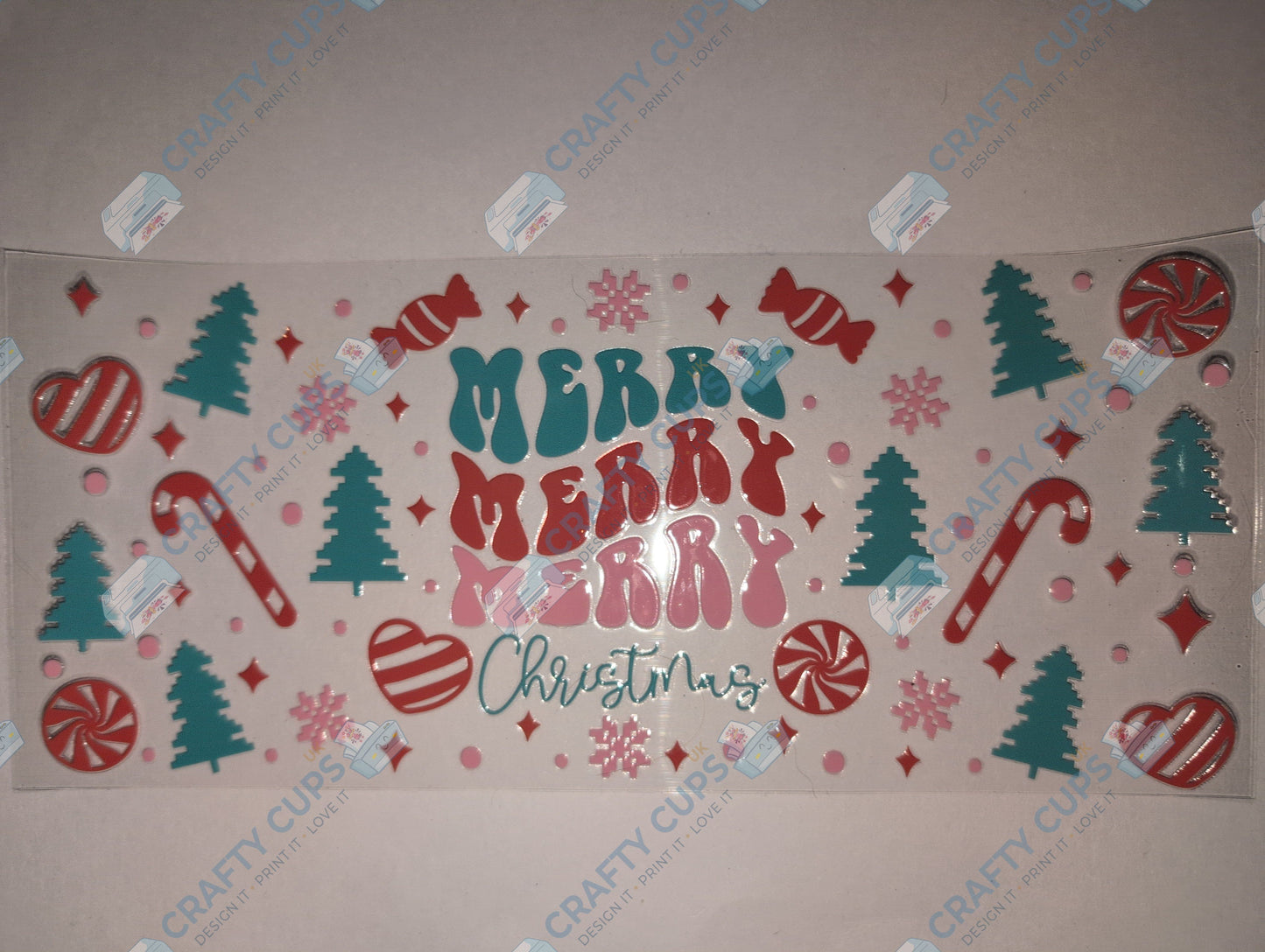 Christmas 16oz UVDTF Wraps