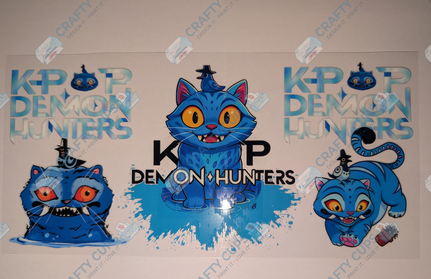 Demon Hunters 16oz UVDTF Wraps